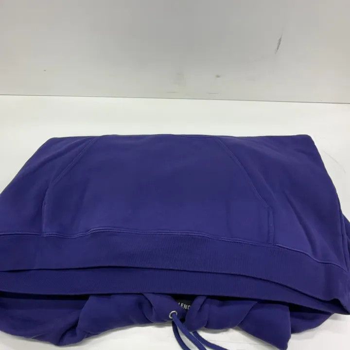 Balenciaga Balenciaga Balenciaga Logo Hoodie for Men in Dark Blue -25 Size US L / EU 52-54 / 3 - 9 Thumbnail