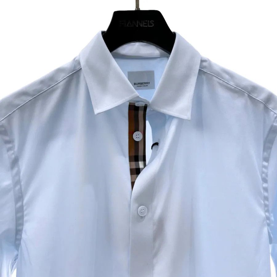 Burberry o1w1db10326 Casual Shirt in Light Blue Size US XS / EU 42 / 0 - 2 Thumbnail