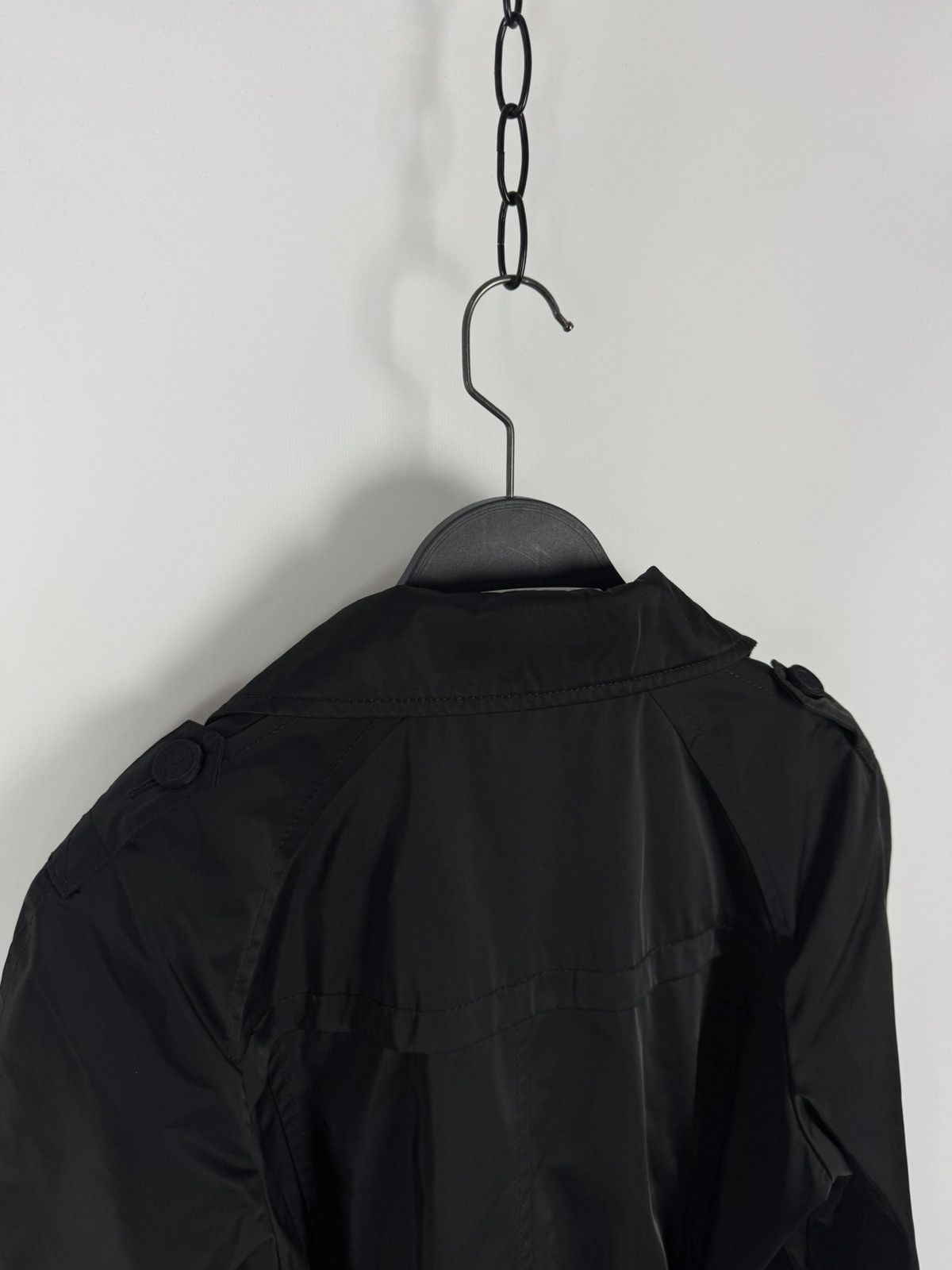 Escada Sport Escada Sport Double Breasted Trench Black Women’s Coat Size S / US 4 / IT 40 - 14 Thumbnail