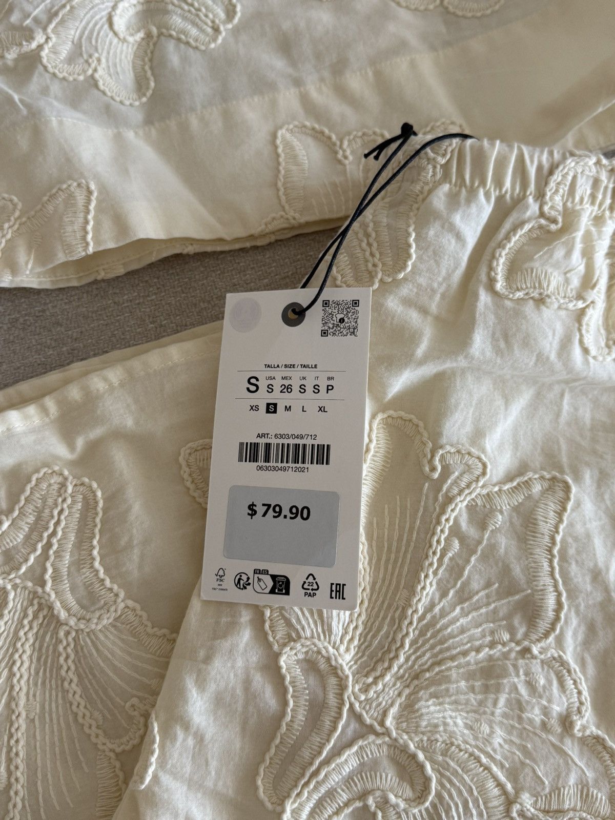 Zara New trouser suit from Zara Size 27" / US 4 / IT 40 - 3 Thumbnail