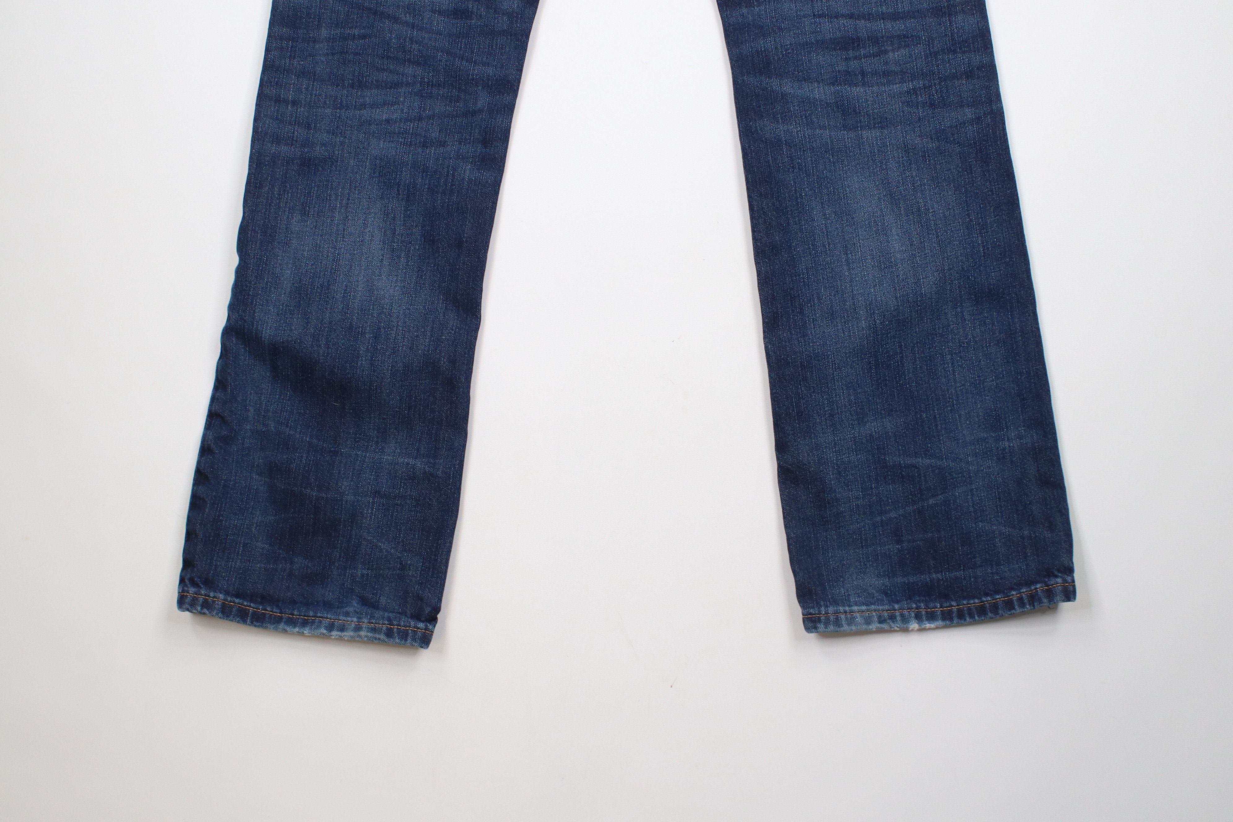 Express × Vintage Express Slim Fit Rocco Boot Cut Denim Jeans Blue Cotton Size US 30 / EU 46 - 12 Thumbnail