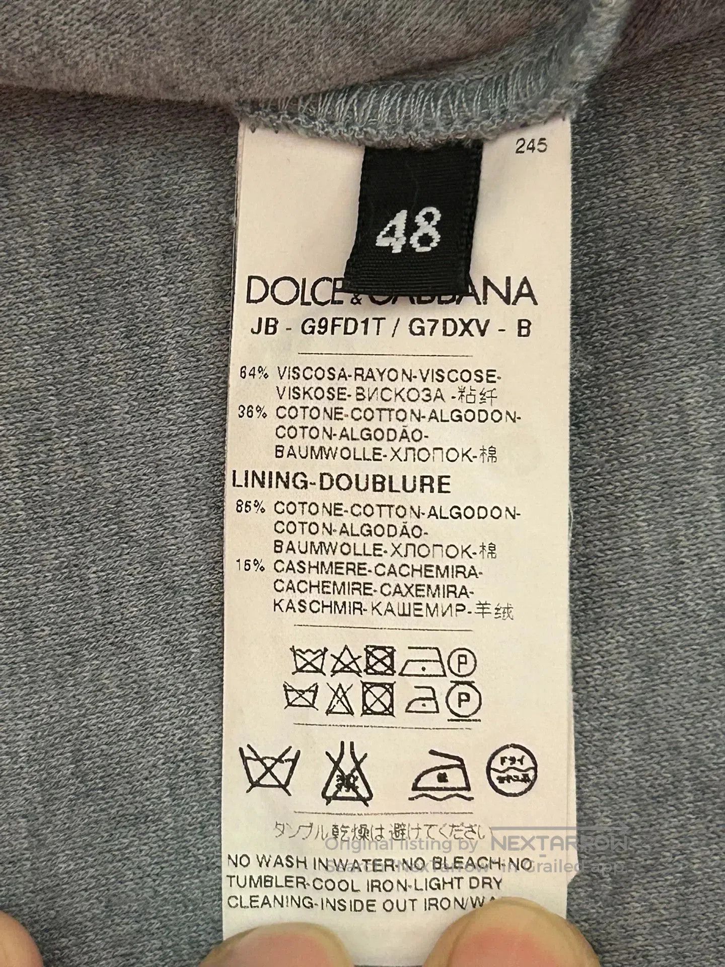 Dolce & Gabbana Luxury Dolce & Gabbana Embellished Sweatshirt. Size US M / EU 48-50 / 2 - 8 Thumbnail