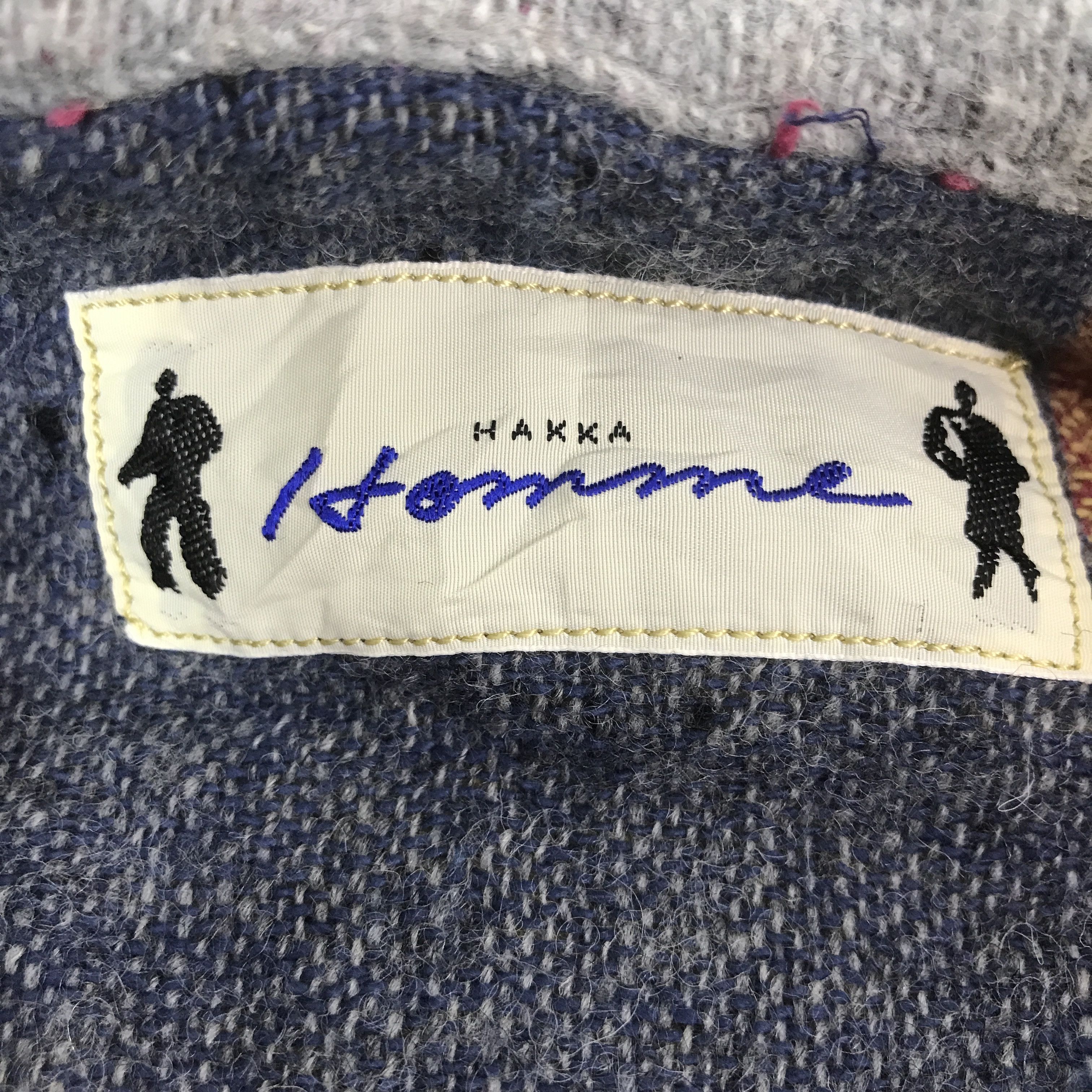 Japanese Brand Vintage Hakka Homme Multicolour blazer style Jacket Size US L / EU 52-54 / 3 - 9 Thumbnail