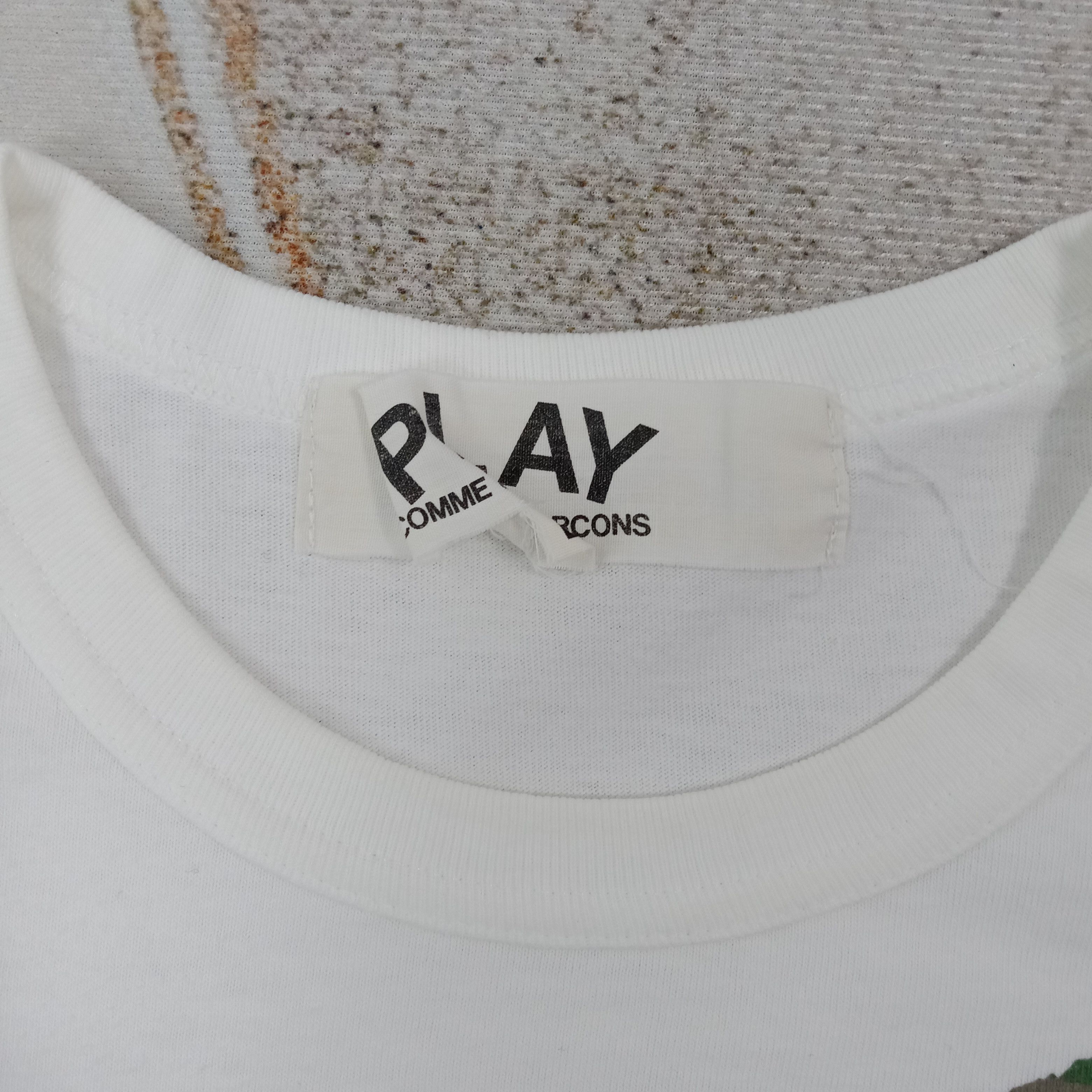 Comme des Garcons Comme Des Garcons Play Japanese Tshirt C267N34 Size US M / EU 48-50 / 2 - 3 Thumbnail