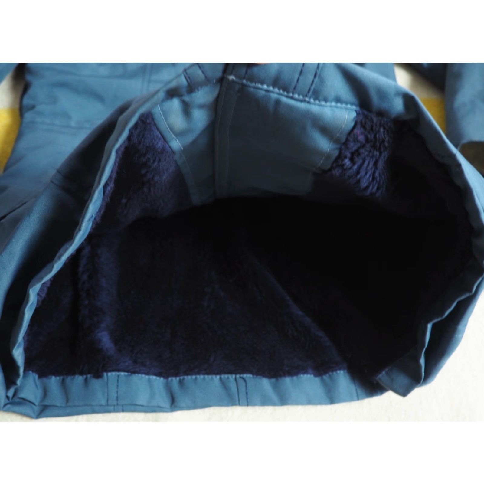 Vintage VINTAGE Studio Club 4H Coat Navy Blue Shearling Lined 60s 70s Wool Poly Geeks Secretary Look Womens S Size S / US 4 / IT 40 - 4 Thumbnail