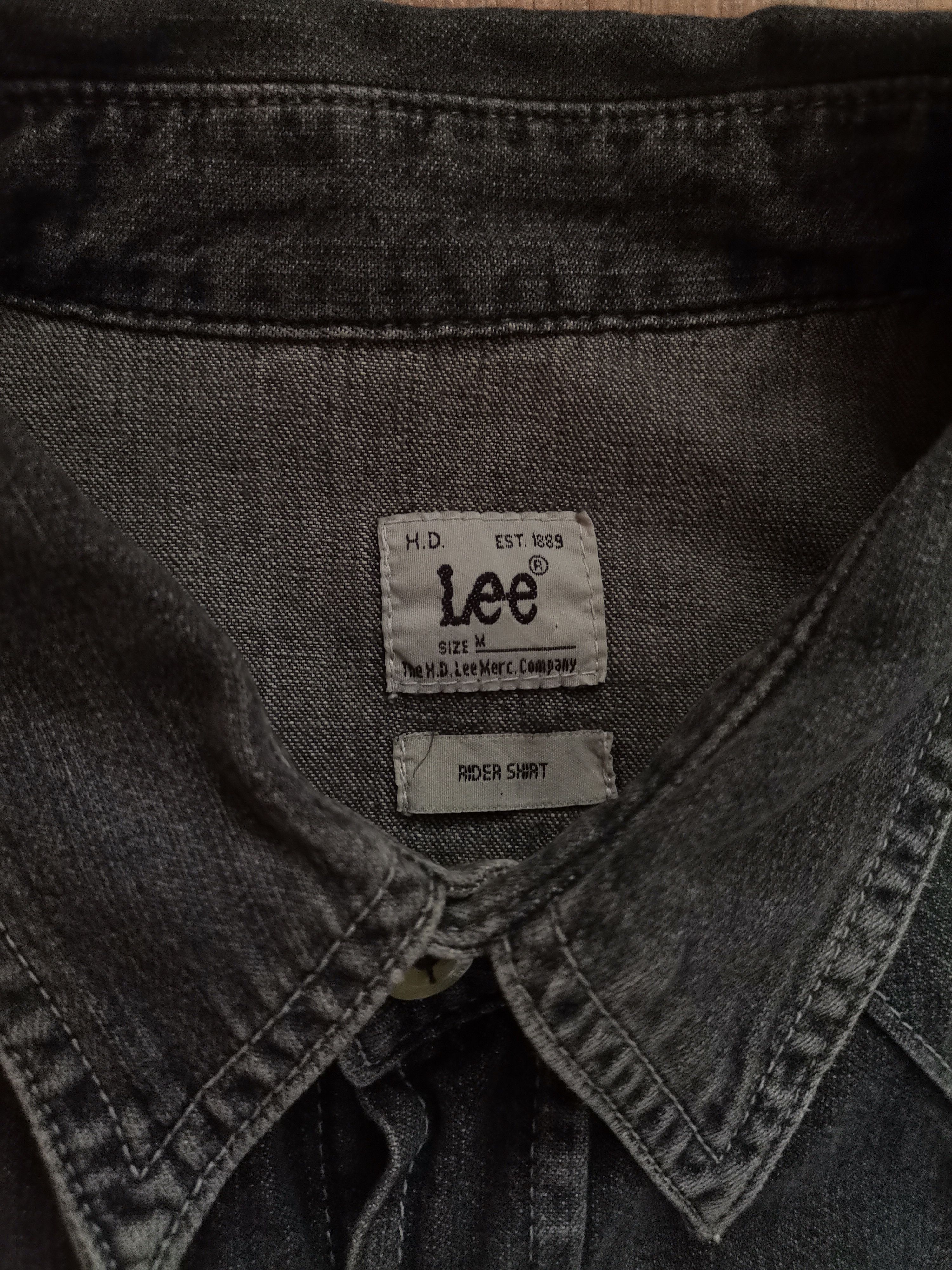 Lee Vintage Lee Rider Denim Shirt Size US M / EU 48-50 / 2 - 3 Thumbnail