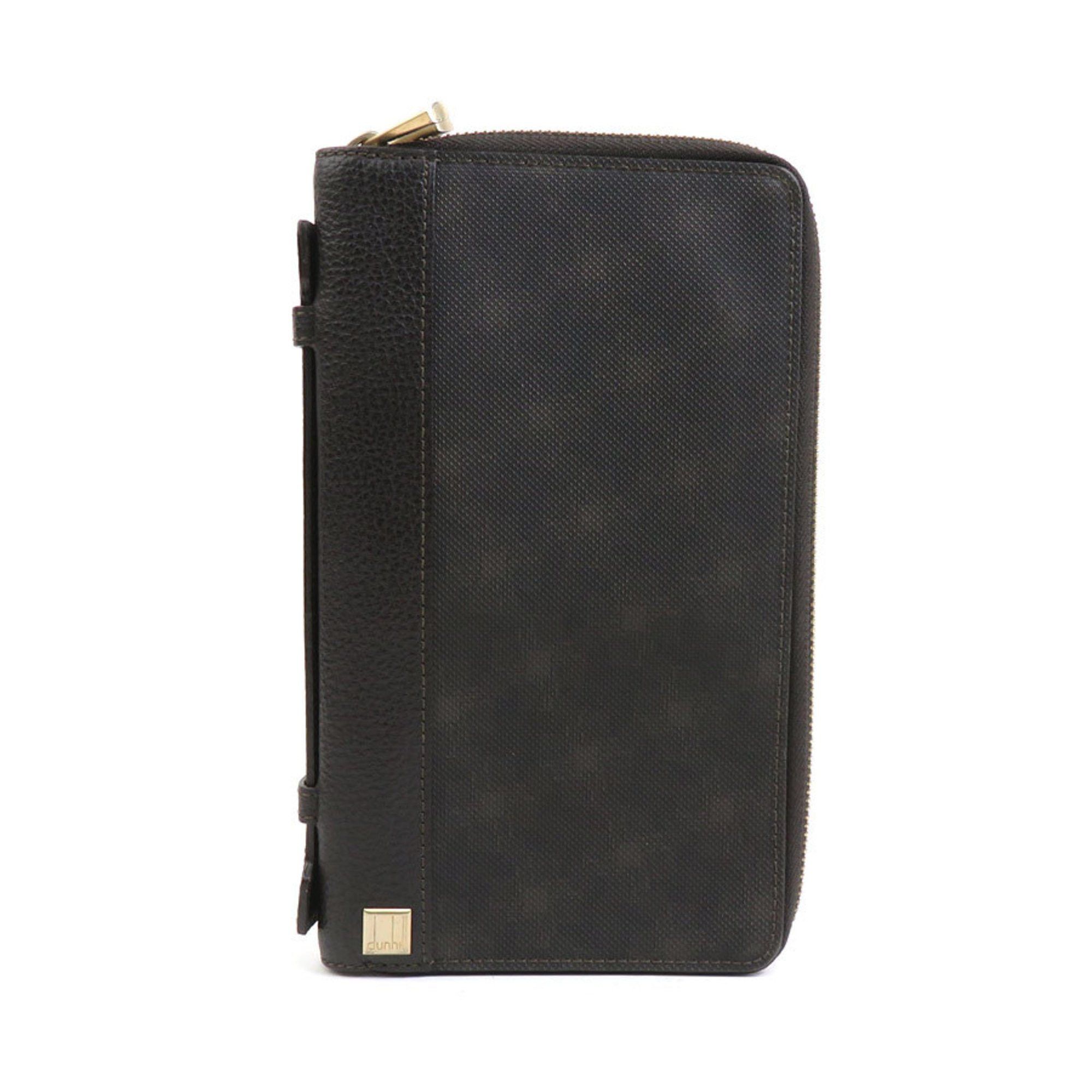 Alfred Dunhill Dunhill Organizer Second Bag Leather Brown Men's R10094G Size ONE SIZE - 1 Thumbnail