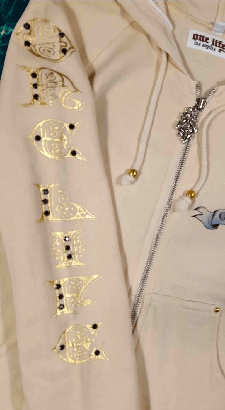Ed Hardy Rare Unicorn Zip Hoodie Ed Hardy style Christian Audigier Size S / US 4 / IT 40 - 8 Thumbnail