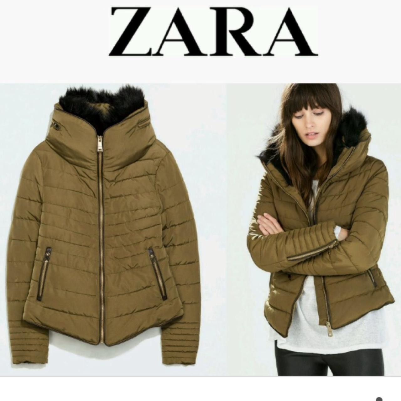 Vintage × Zara Distressed 🔥 Zara Basic Winter Puffers Jacket Size L / US 10 / IT 46 - 1 Thumbnail