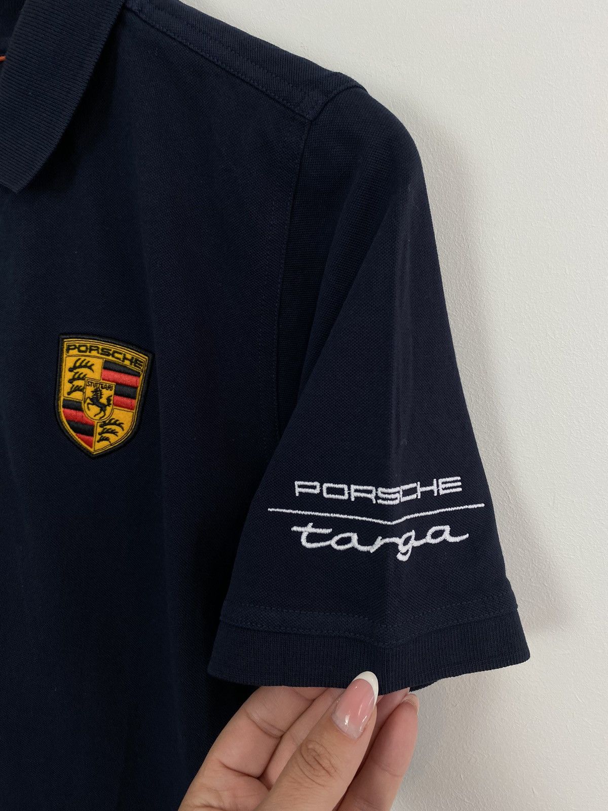 Porsche Design State Of Art Porsche Targa Polo Short Size M Blue Top Size M / US 6-8 / IT 42-44 - 4 Thumbnail