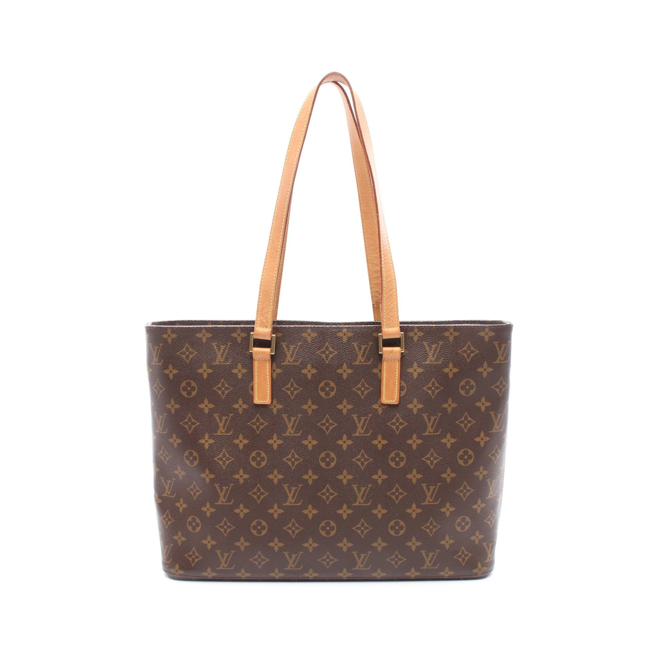 Louis Vuitton Louis Vuitton Luco Monogram Shoulder Bag Tote Leather Brown Size ONE SIZE - 1 Thumbnail