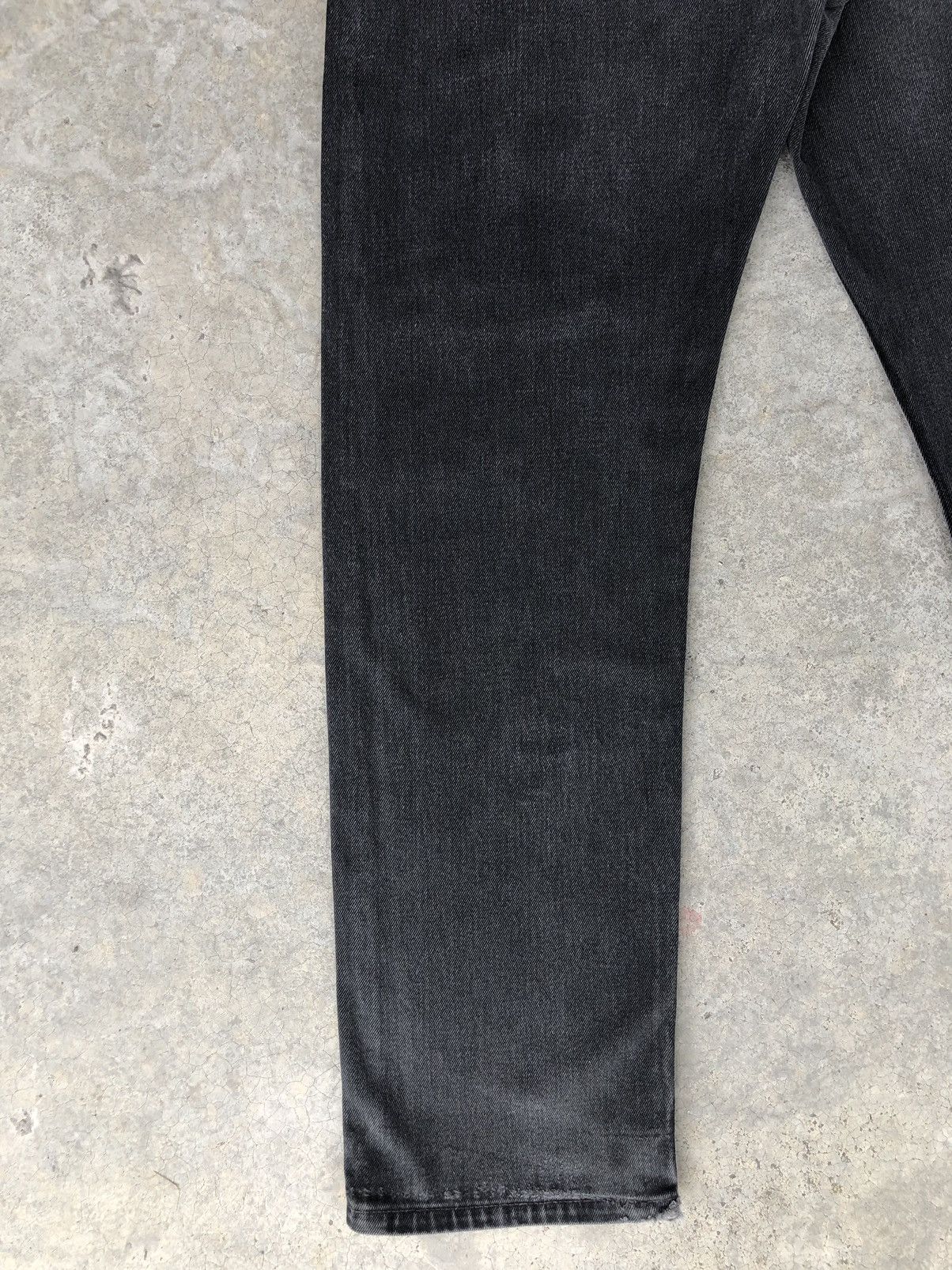 If Six Was Nine Vintage Levis 505 Patchwork Distressed Jeans Size US 33 - 14 Thumbnail