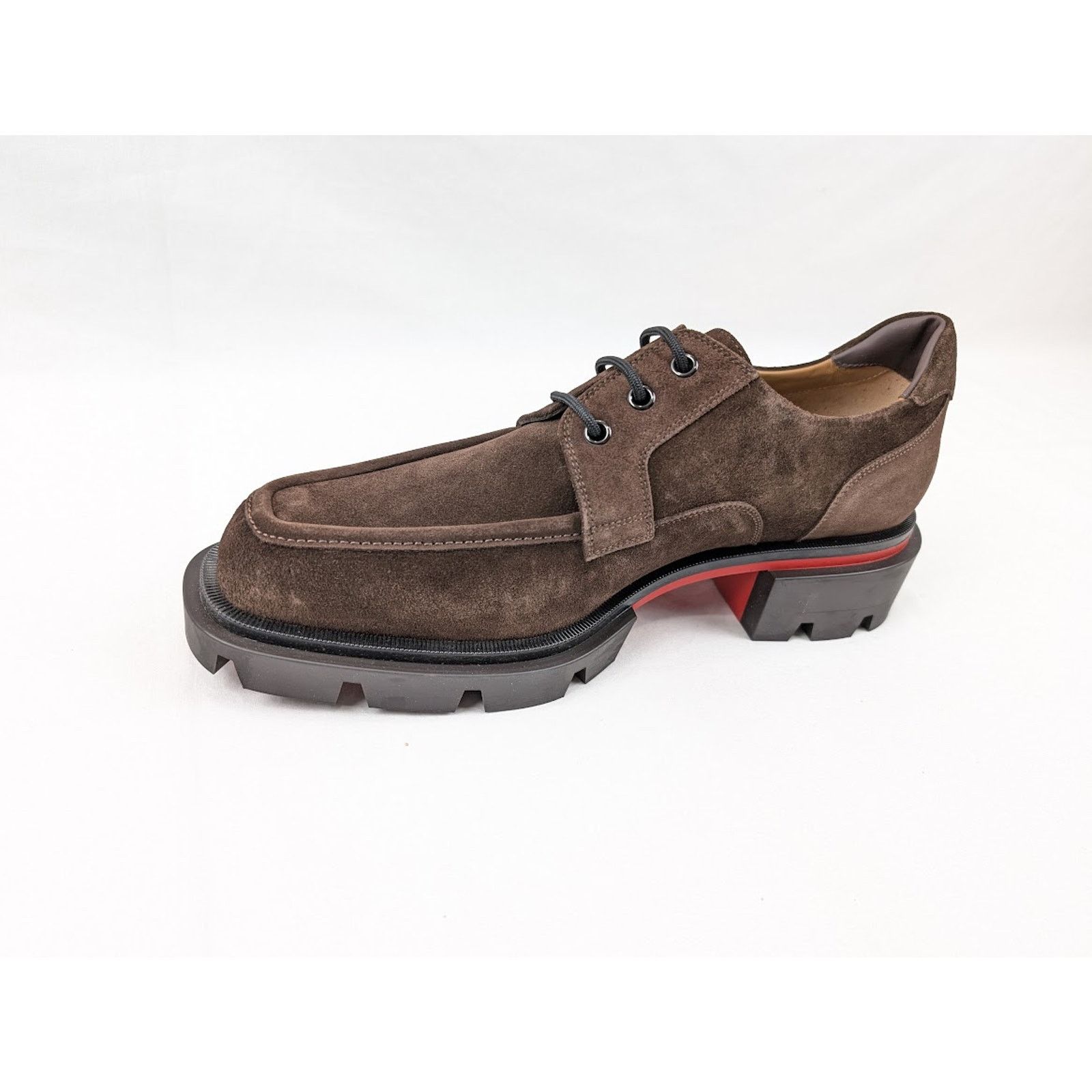Christian Louboutin o1rshd1 Q:2 / Our Georges L Flat Shoes in Cosme / Brown Size US 10 / EU 43 - 8 Thumbnail