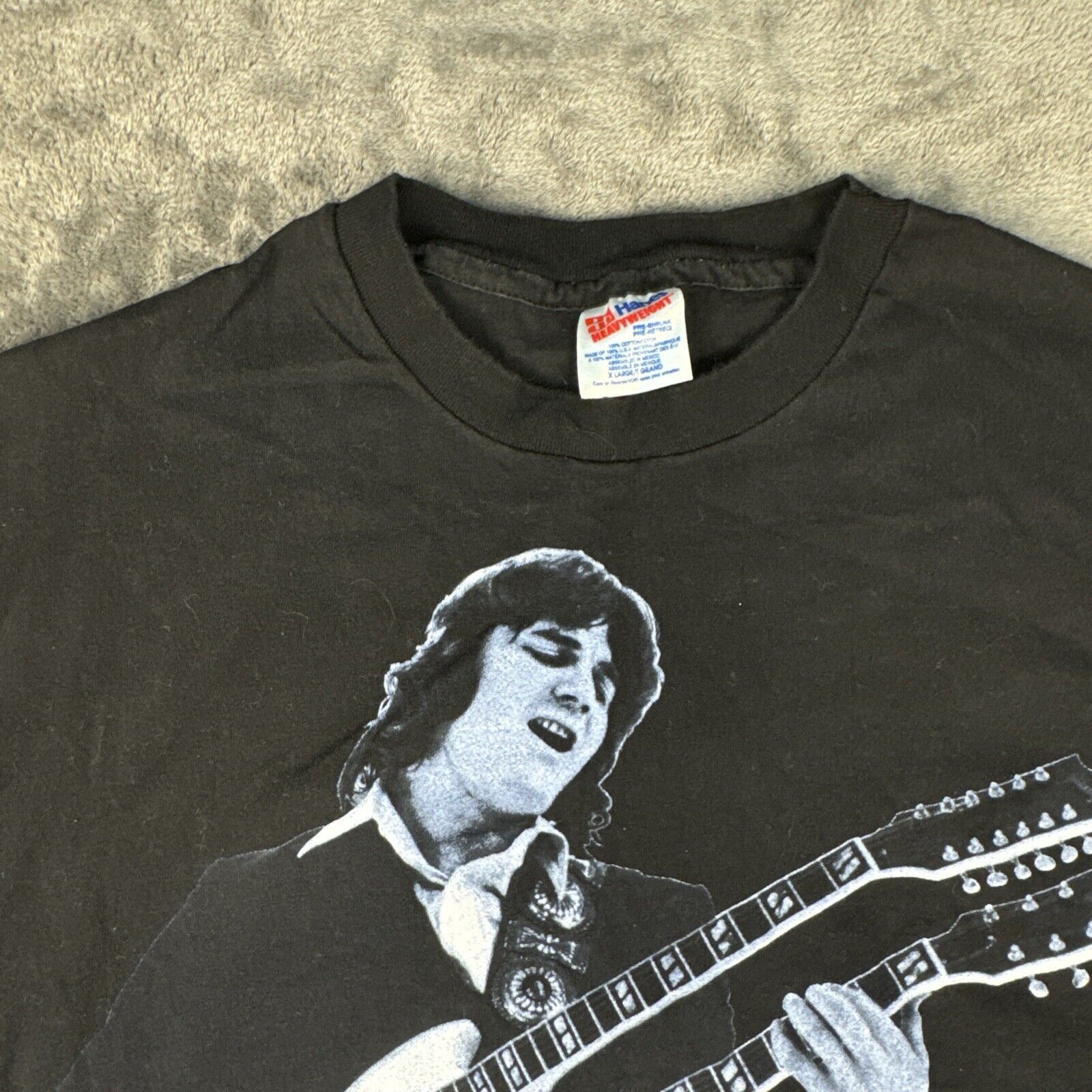 Hanes Vintage Steve Miller Band 1994 Tour XL Hanes Tag T-Shirt Size US XL / EU 56 / 4 - 4 Thumbnail