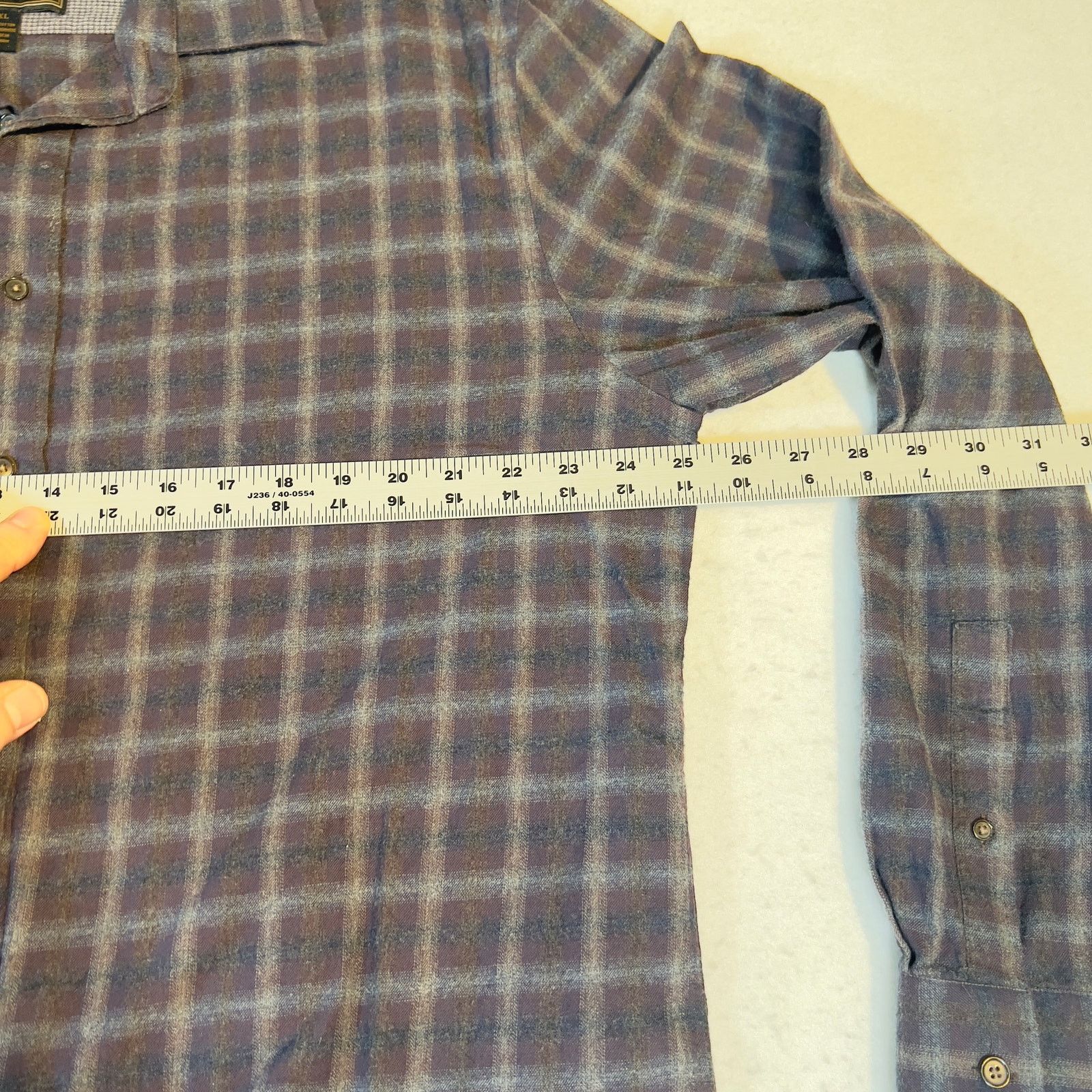Jos. A. Bank Jos. A Bank Reserve Button Shirt XL Tailored Cashmere Blend Size US XL / EU 56 / 4 - 7 Thumbnail
