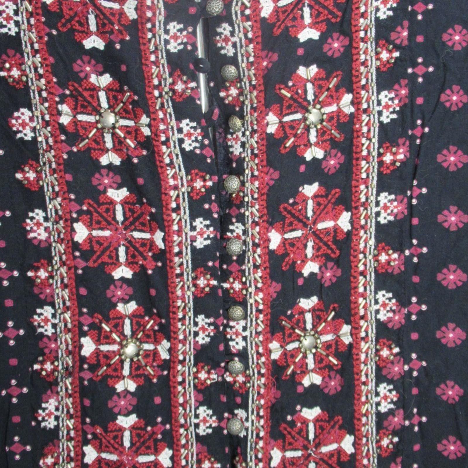 Other Anthropologie Women's Black and Multi Dress Size S / US 4 / IT 40 - 3 Thumbnail
