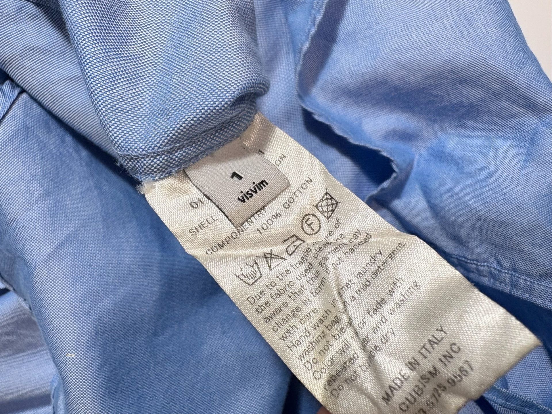 Visvim VISVIM IT Water Drop Shirt Size US S / EU 44-46 / 1 - 5 Thumbnail