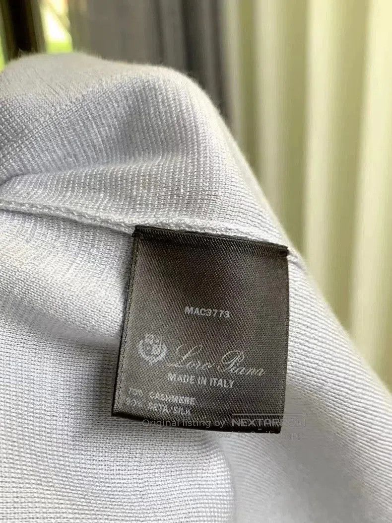 Loro Piana Loro Piana Cashmere Drawstring Cardigan. Size US L / EU 52-54 / 3 - 5 Thumbnail