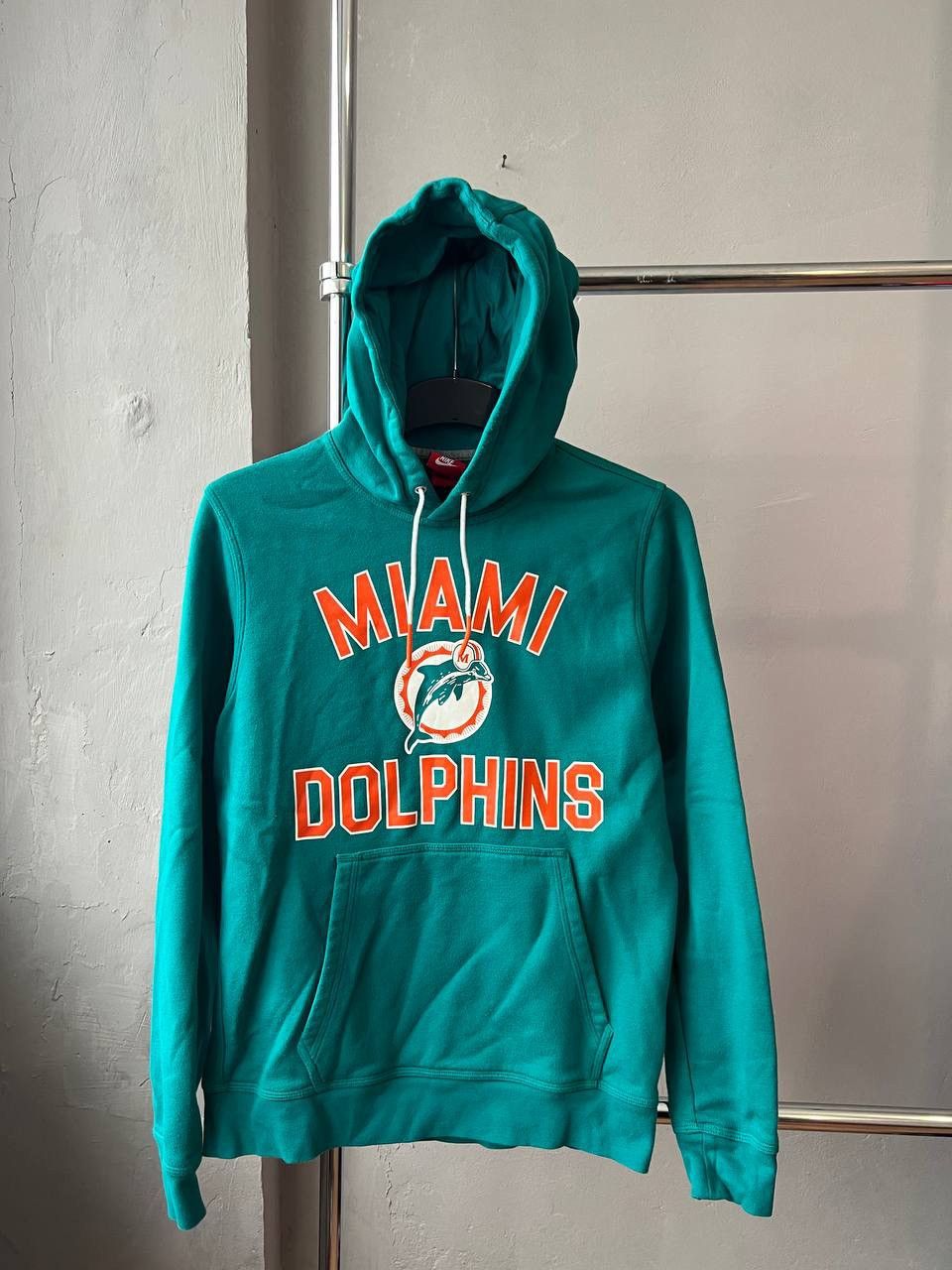 Nike MIAMI DOLPHINS NIKE MENS FAN AUTHENTIC HOODIE SIZE M Size US M / EU 48-50 / 2 - 4 Thumbnail