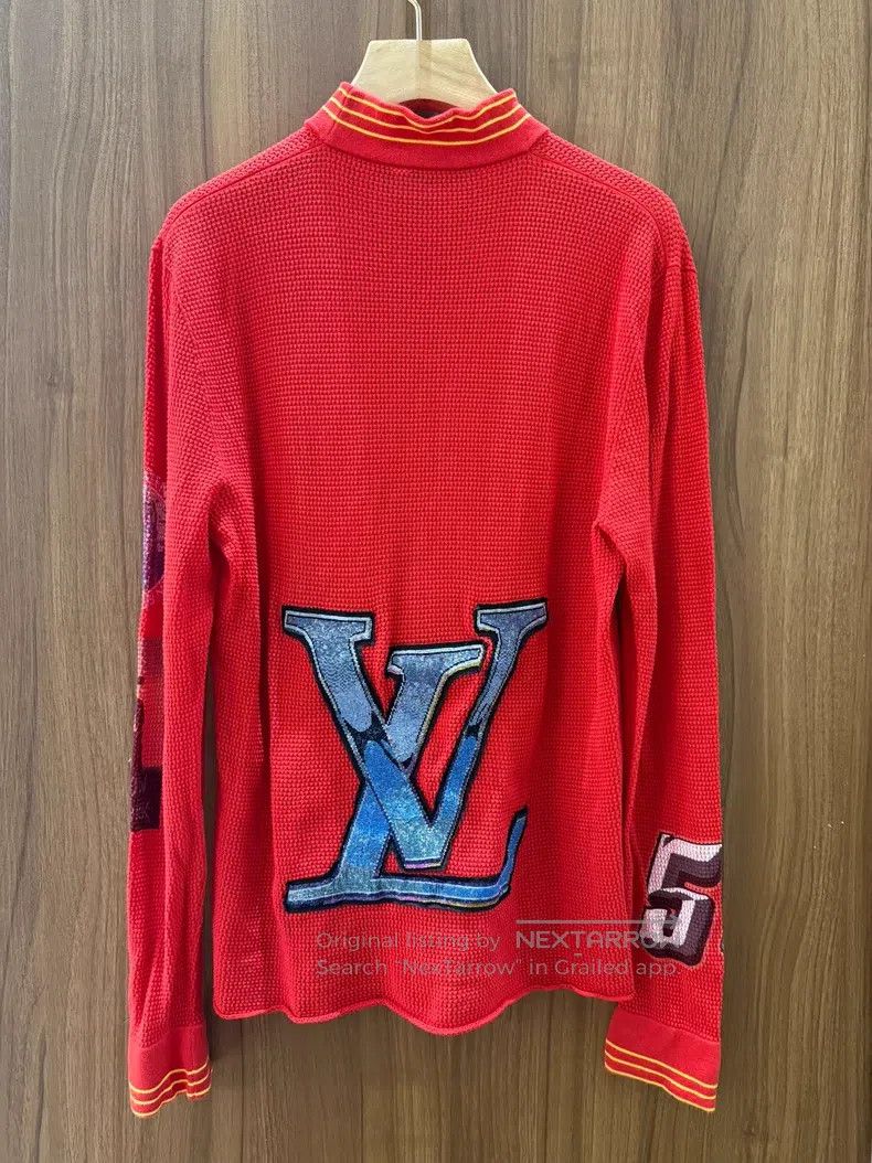 Louis Vuitton Louis Vuitton Red turtleneck sweater Size US M / EU 48-50 / 2 - 1 Thumbnail