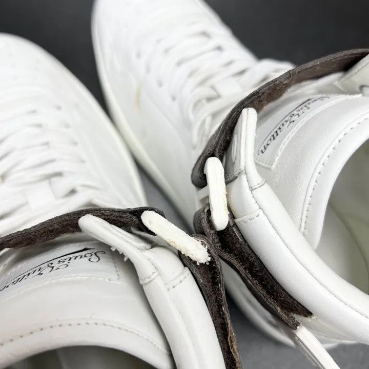 Louis Vuitton Louis Vuitton White High-Top Sneakers -2508 Size US 8 / EU 41 - 5 Thumbnail