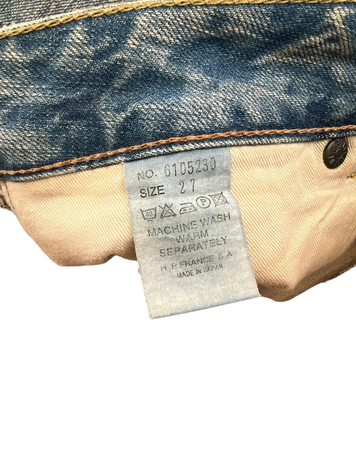 Japanese Brand Rivet & Blue Japan Distressed Muddy Denim Jeans Size US 30 / EU 46 - 23 Thumbnail