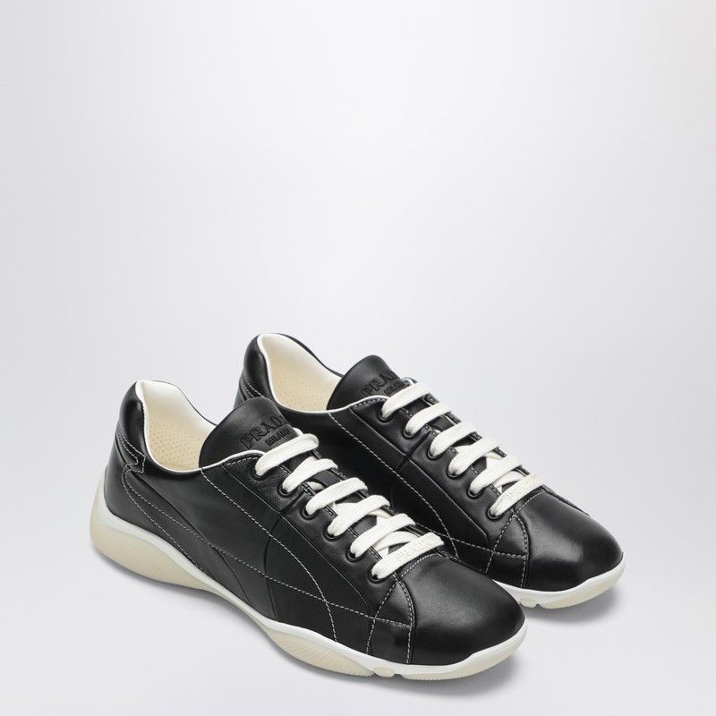 Prada Prada Black Nappa Sneakers Size US 9.5 / EU 42-43 - 1 Thumbnail