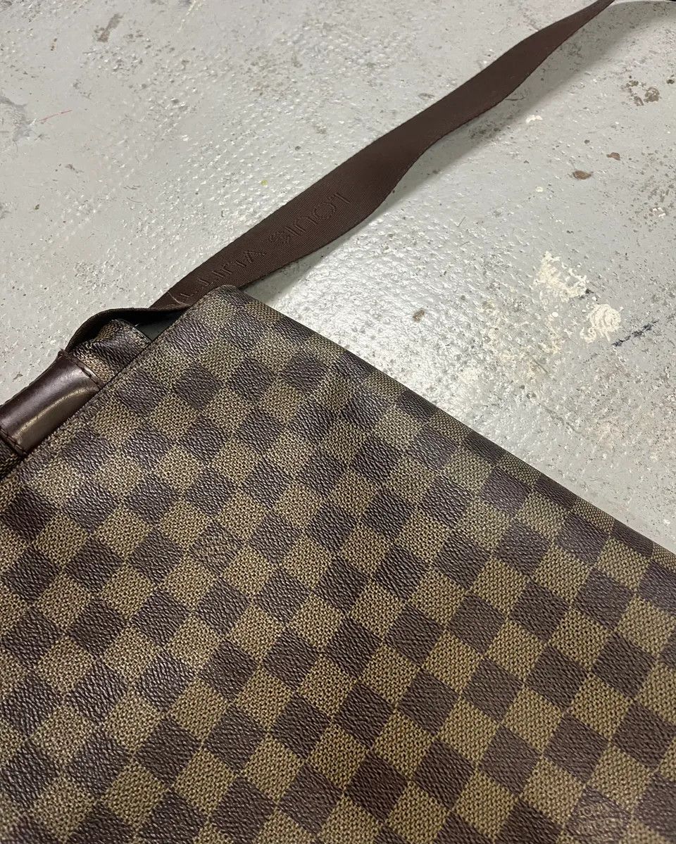 Louis Vuitton Louis Vuitton Monogram Brown Leather Messenger Bag Size ONE SIZE - 7 Thumbnail