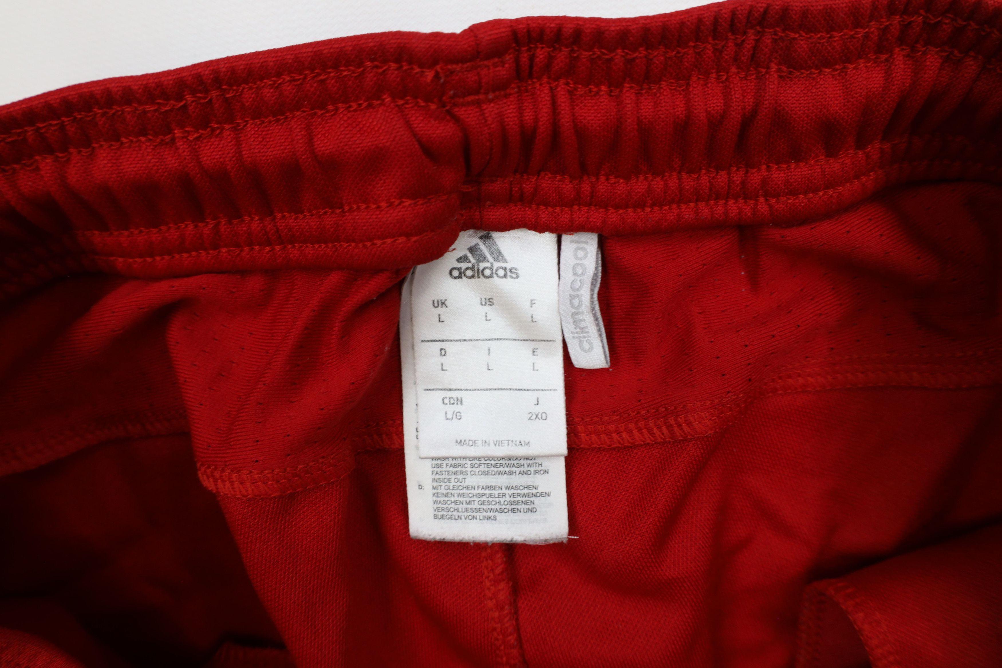 Adidas × Vintage Vintage Y2K Adidas Striped Tapered Leg Soccer Warm Up Pants Size US 36 / EU 52 - 9 Thumbnail