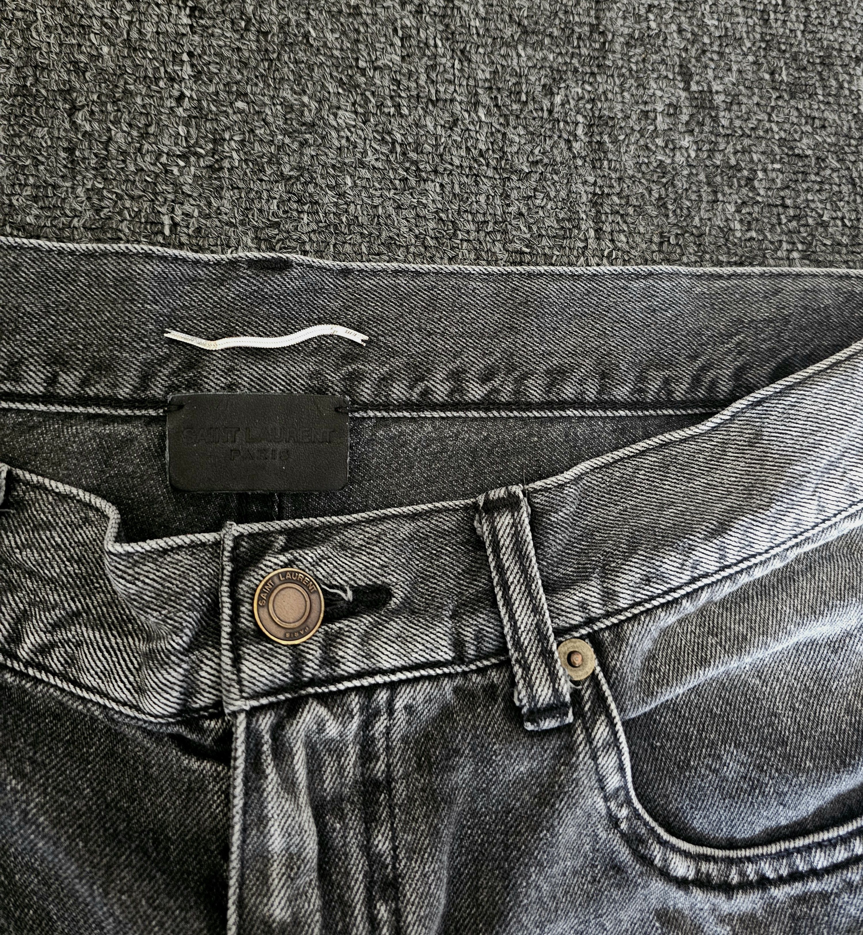 Saint Laurent Paris Saint Laurent Men's Denim Shorts Size 36 Size US 36 / EU 52 - 3 Thumbnail