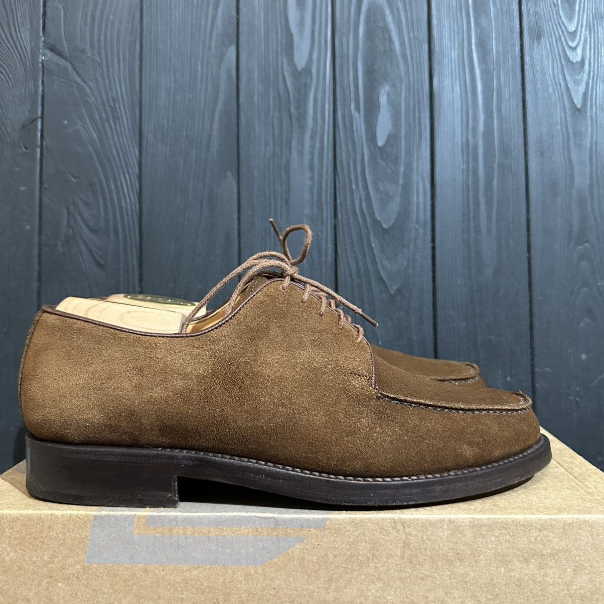 Other LOTTUSE - Men’s Suede Brown Derby size 7 Size US 7 / EU 40 - 1 Thumbnail