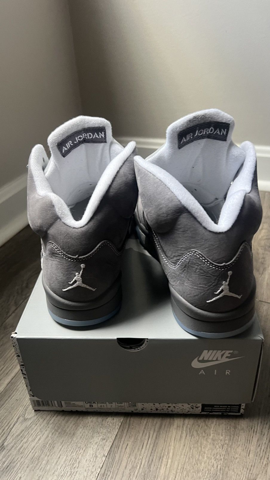 Jordan Brand Jordan 5 wolf grey Size US 8 / EU 41 - 6 Thumbnail