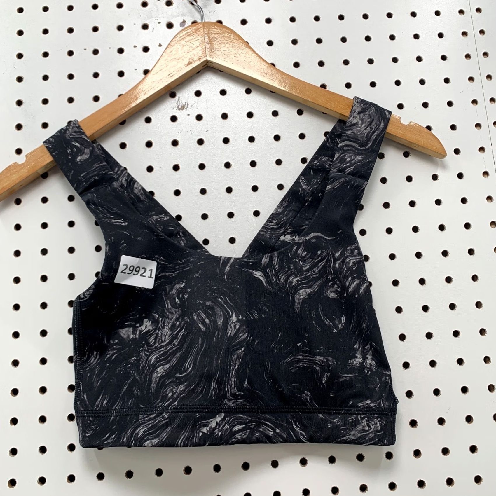Lululemon Lululemon Yoga Tank Top Womens Size 8 Black Swirls Active Running Work Out Size M / US 6-8 / IT 42-44 - 4 Thumbnail