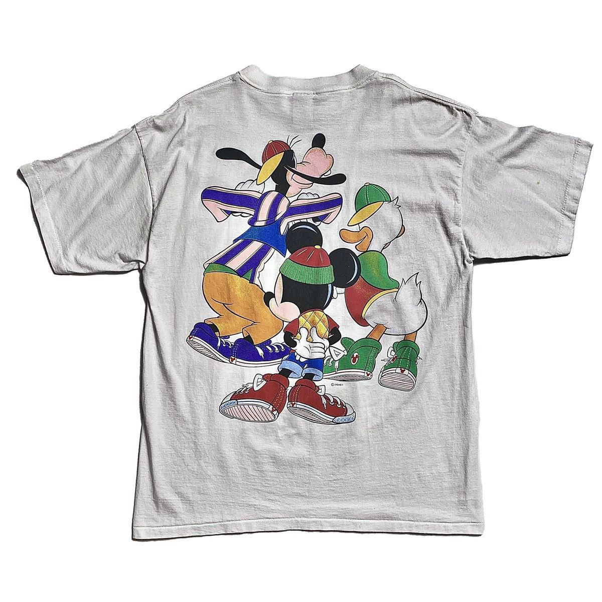 Disney × Velva Sheen Vintage 90s single stitch Mickey & friends T-shirt Size US XL / EU 56 / 4 - 3 Thumbnail