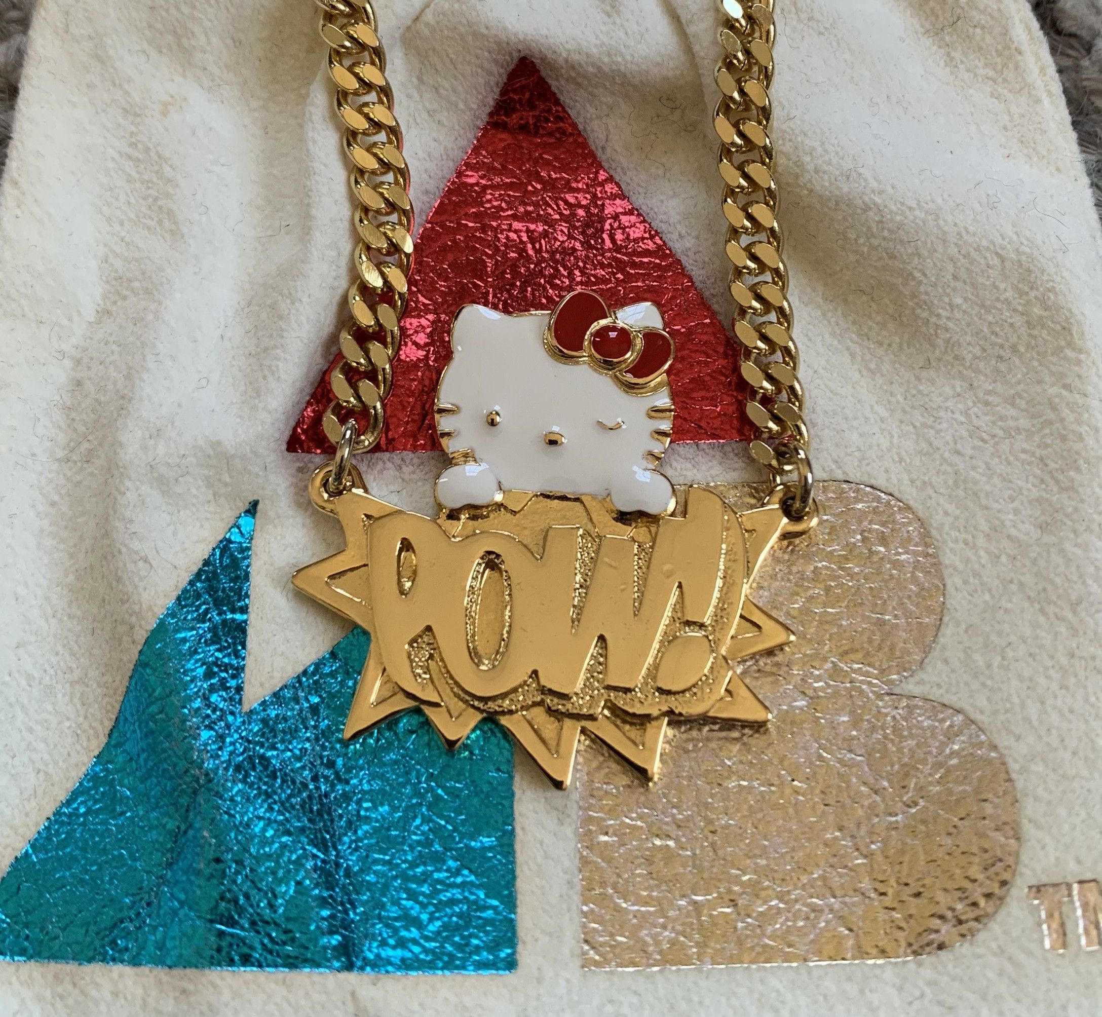 S/S 2009 Ambush x Hello Kitty POW Chain Necklace w/bag
