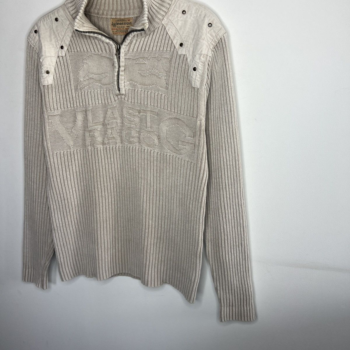 Japanese Brand × Junya Watanabe Y2K LGB IfSixWasNine Style Ribbed Knit Sweater Jumper 90s Size US M / EU 48-50 / 2 - 2 Thumbnail