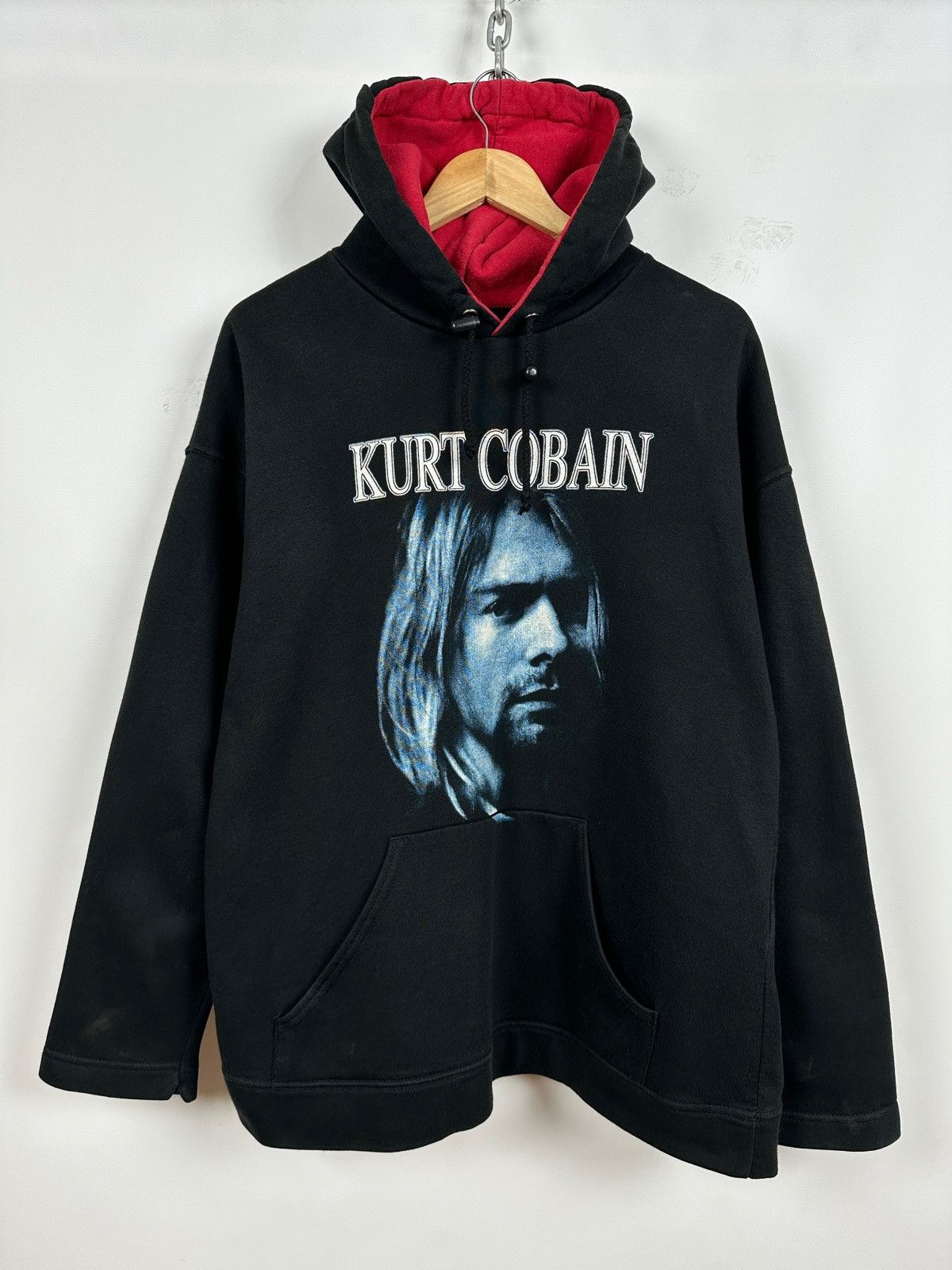 Band Tees Vintage Nirvana Kurt Cobain I Hate Myself Memorial Hoodie Size US XL / EU 56 / 4 - 1 Thumbnail