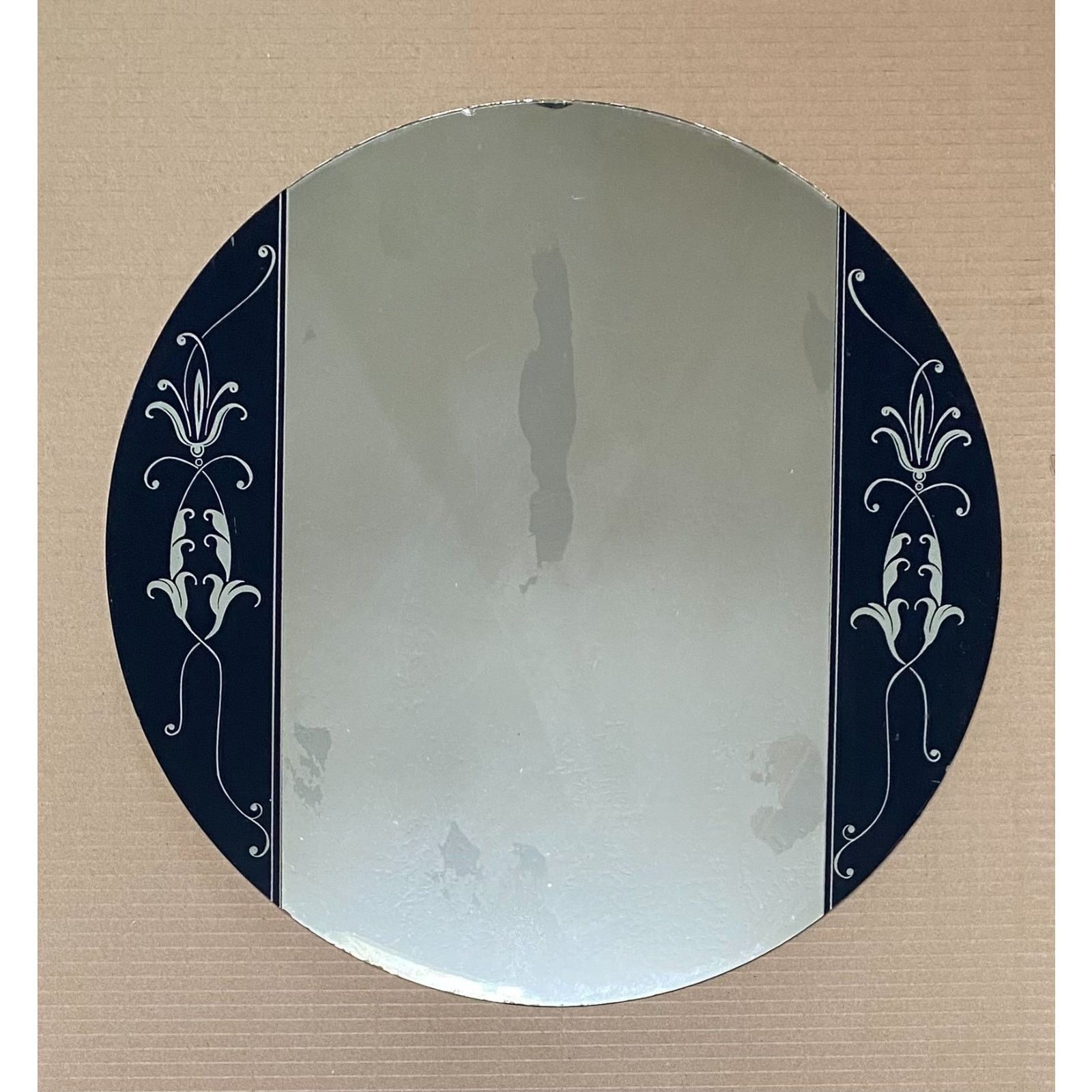 The Unbranded Brand Art Deco Wall Mirror Vintage Victorian Hollywood Regency 20” Size ONE SIZE - 1 Thumbnail