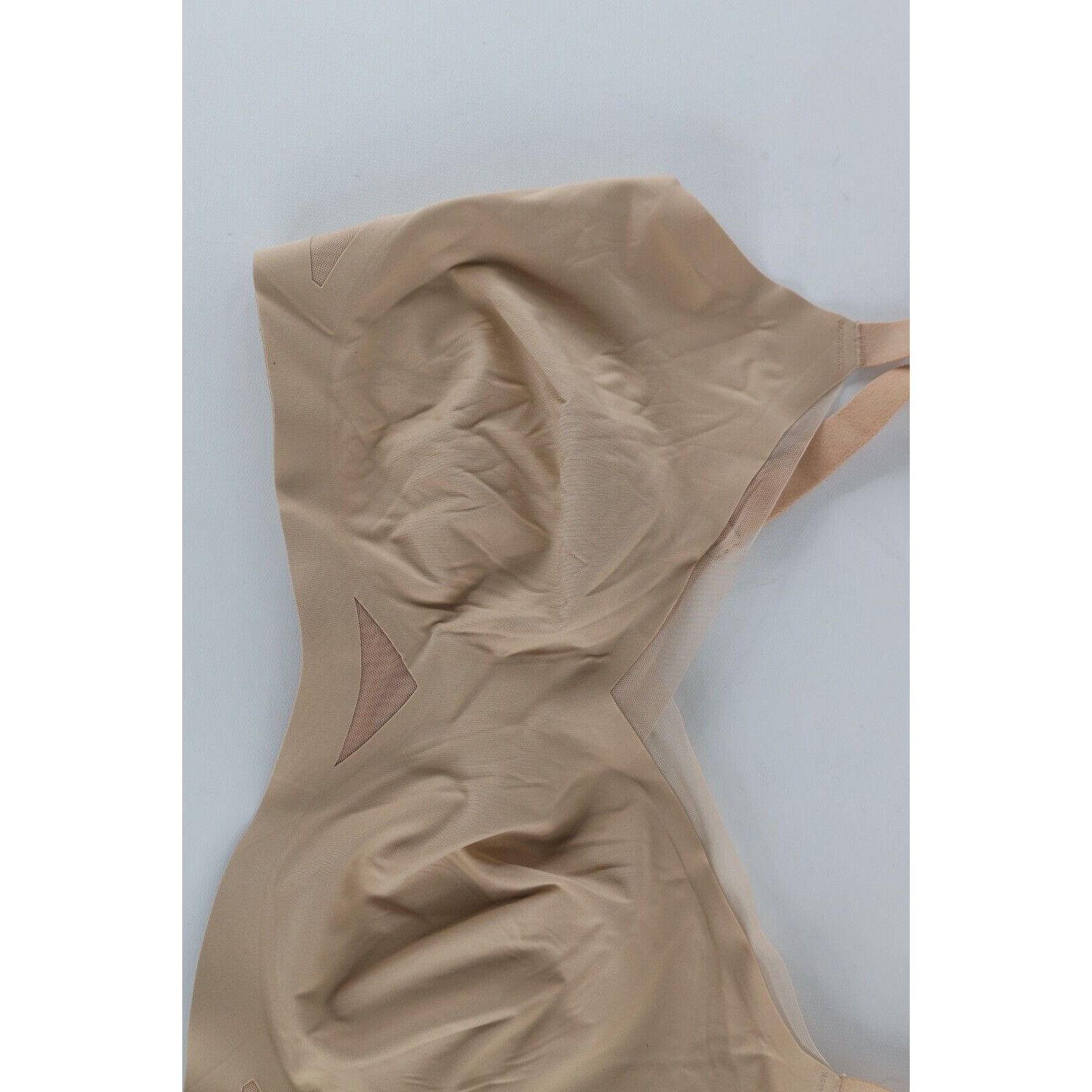 Vintage New Honeylove Crossover Wire Free Shapewear Bra Nude Beige Size ONE SIZE - 2 Thumbnail