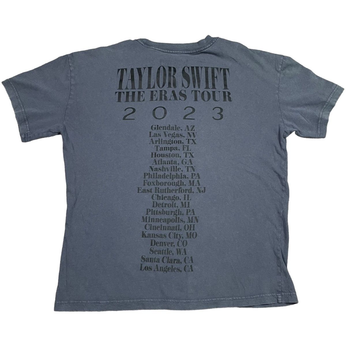 Band Tees Taylor Swift The Eras Tour 2023 Stained Shirt Adult XL Size US XL / EU 56 / 4 - 5 Thumbnail