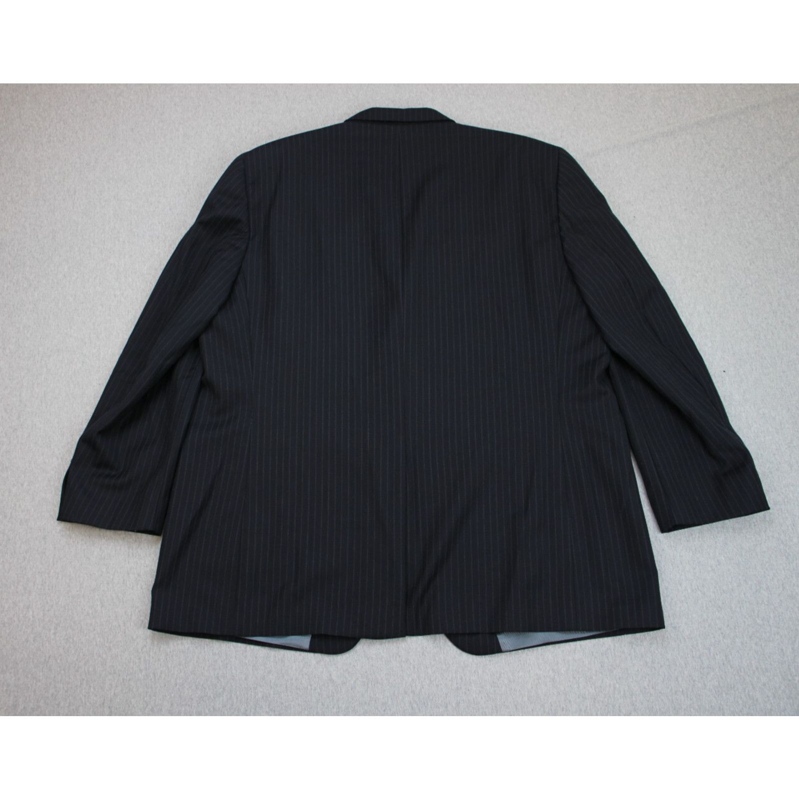 Jack Victor Jack Victor Blazer Men's 48R Black Wool Notch Size 48R - 2 Thumbnail