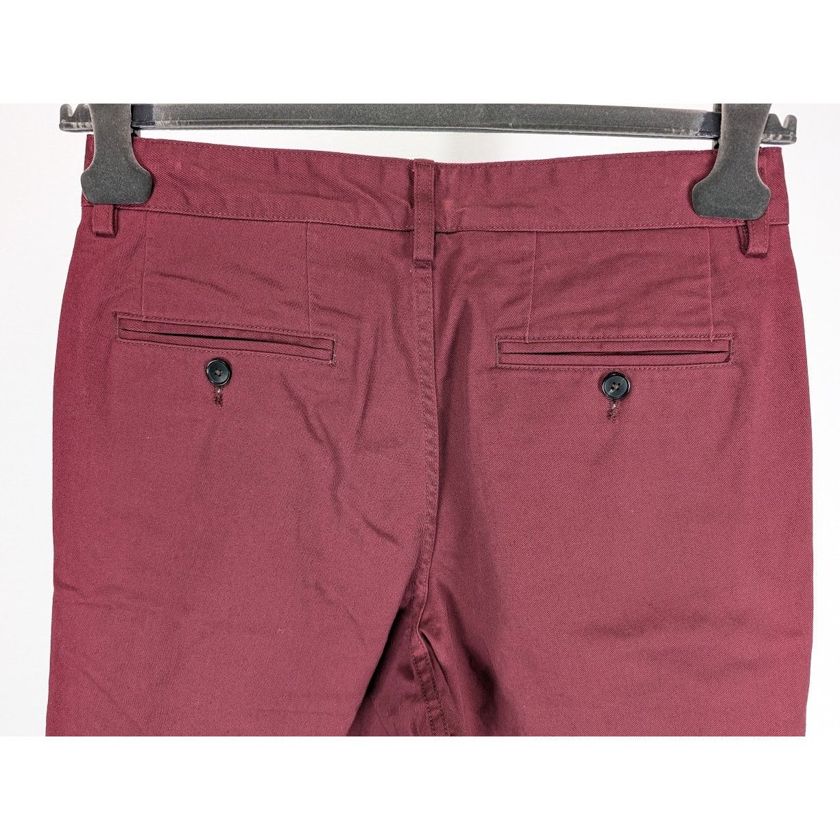 o1rshd1 Twill Double Pleat Pant in Wine