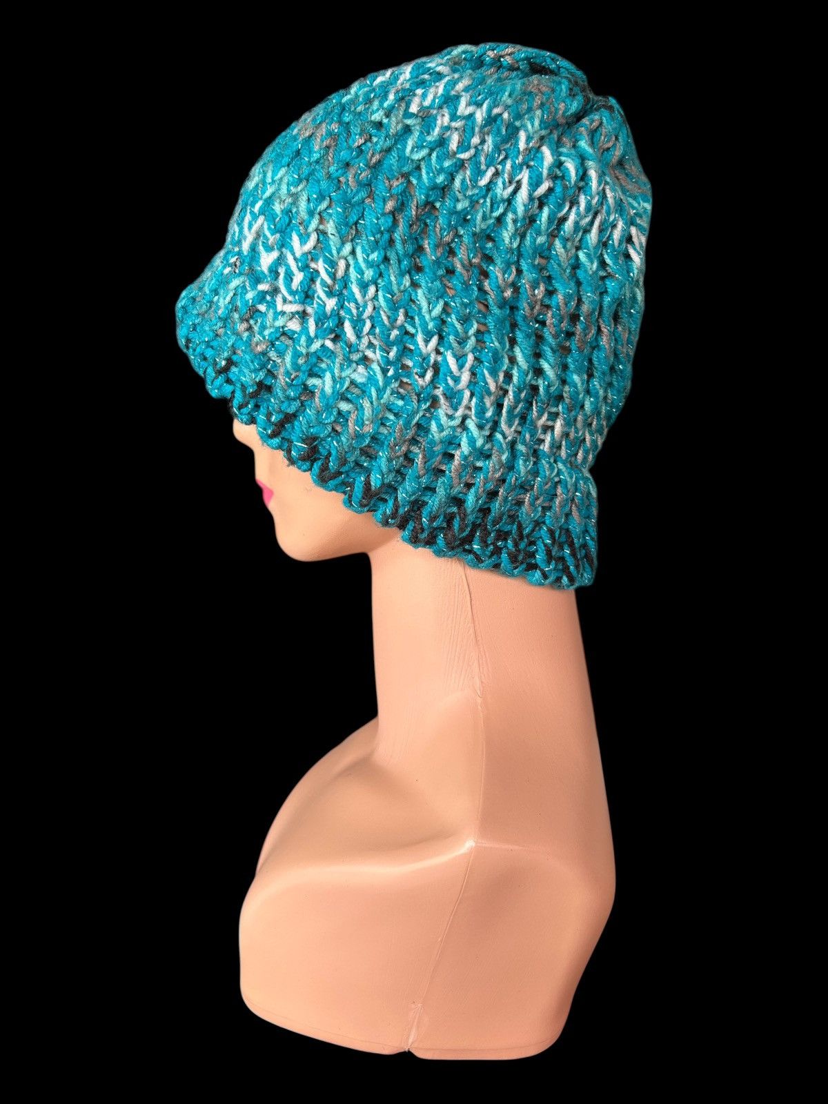 Kapital Crochet Knitted Handmade Beanie Hats Size ONE SIZE - 1 Thumbnail