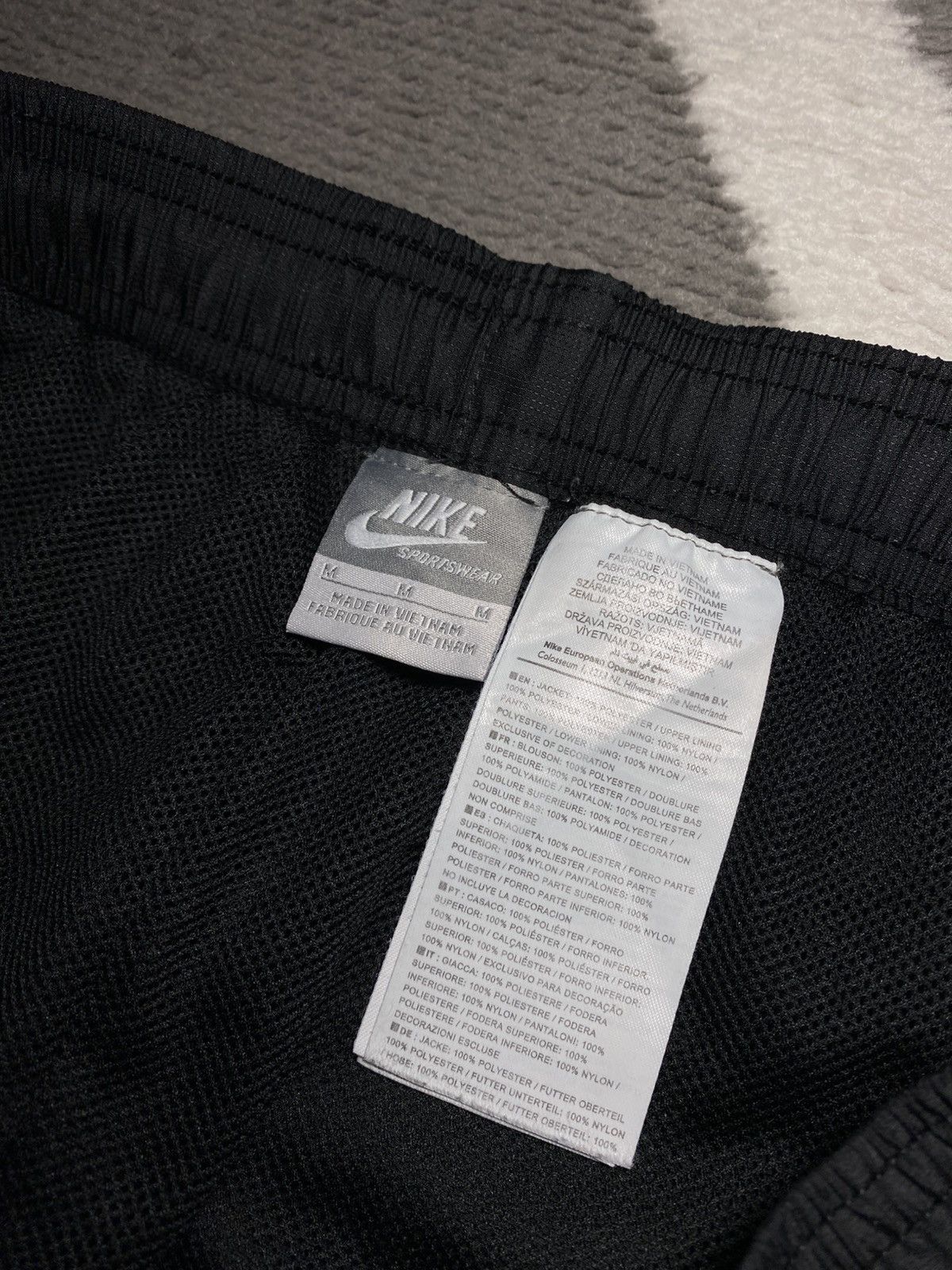 Nike Vintage 00’s Nike Air Max baggy Track Pants Shox TN Nocta Size US 34 / EU 50 - 16 Thumbnail