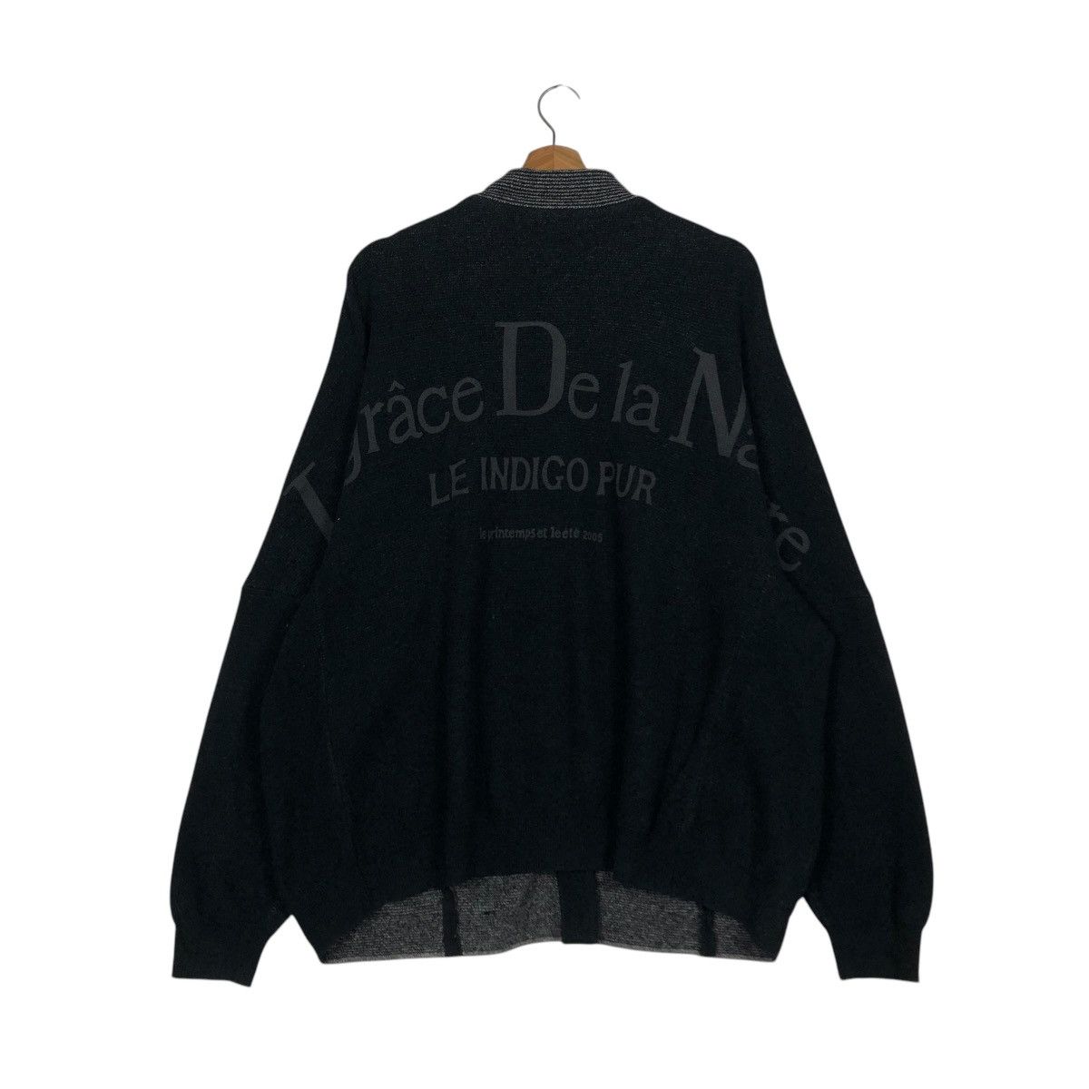Japanese Brand 🔥VINTAGE BOMBER JACKET LE INDIGO PUR ISSEY MIYAKE Size US M / EU 48-50 / 2 - 10 Thumbnail