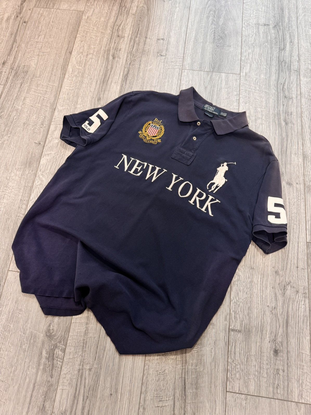 Polo Ralph Lauren × Ralph Lauren Vintage Polo Ralph Lauren PRL Challenge Cup Polo Tee T shirt Size US XL / EU 56 / 4 - 4 Thumbnail