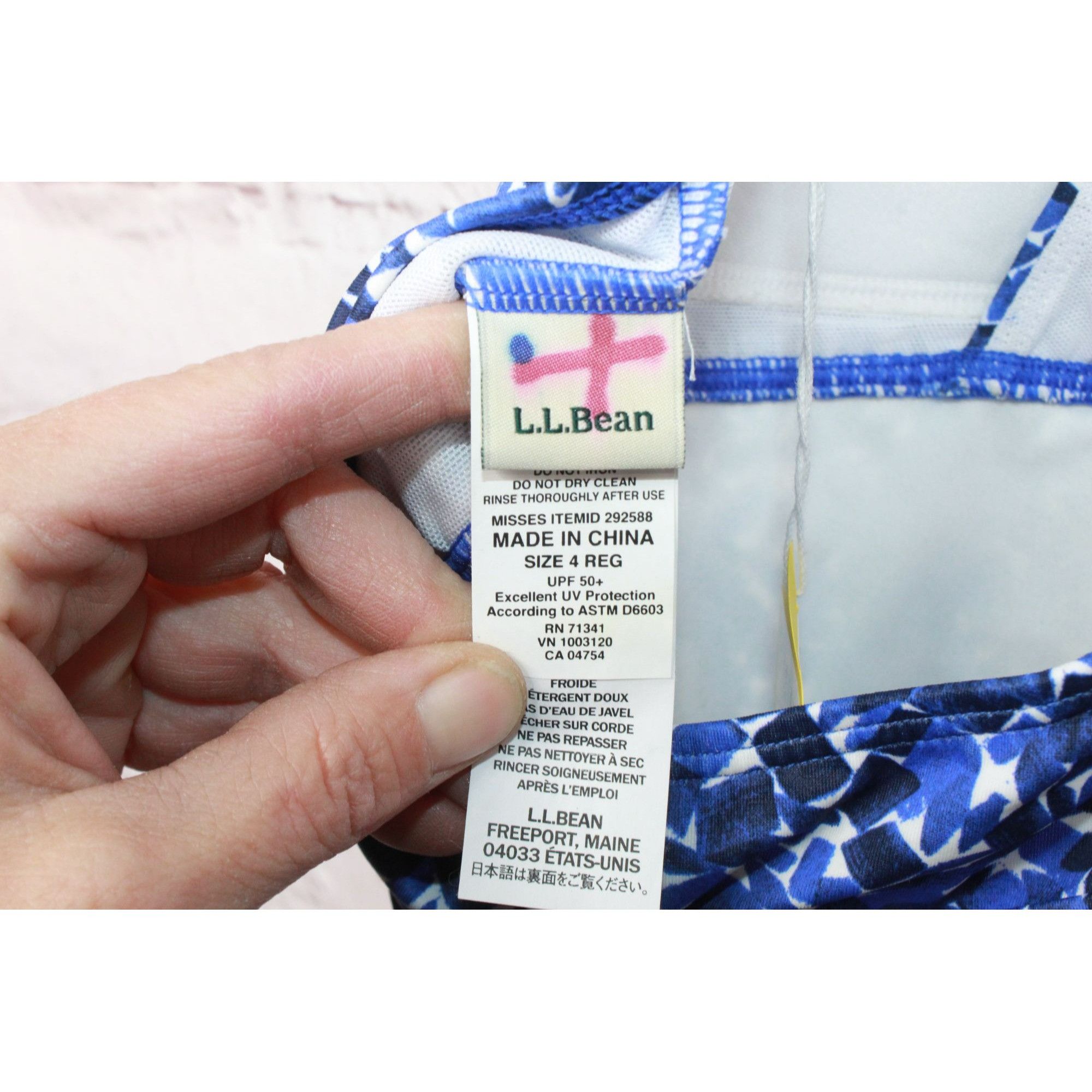 L.L. Bean LL Bean Women's Mix and Match Halter Tankini Top Size S / US 4 / IT 40 - 7 Thumbnail