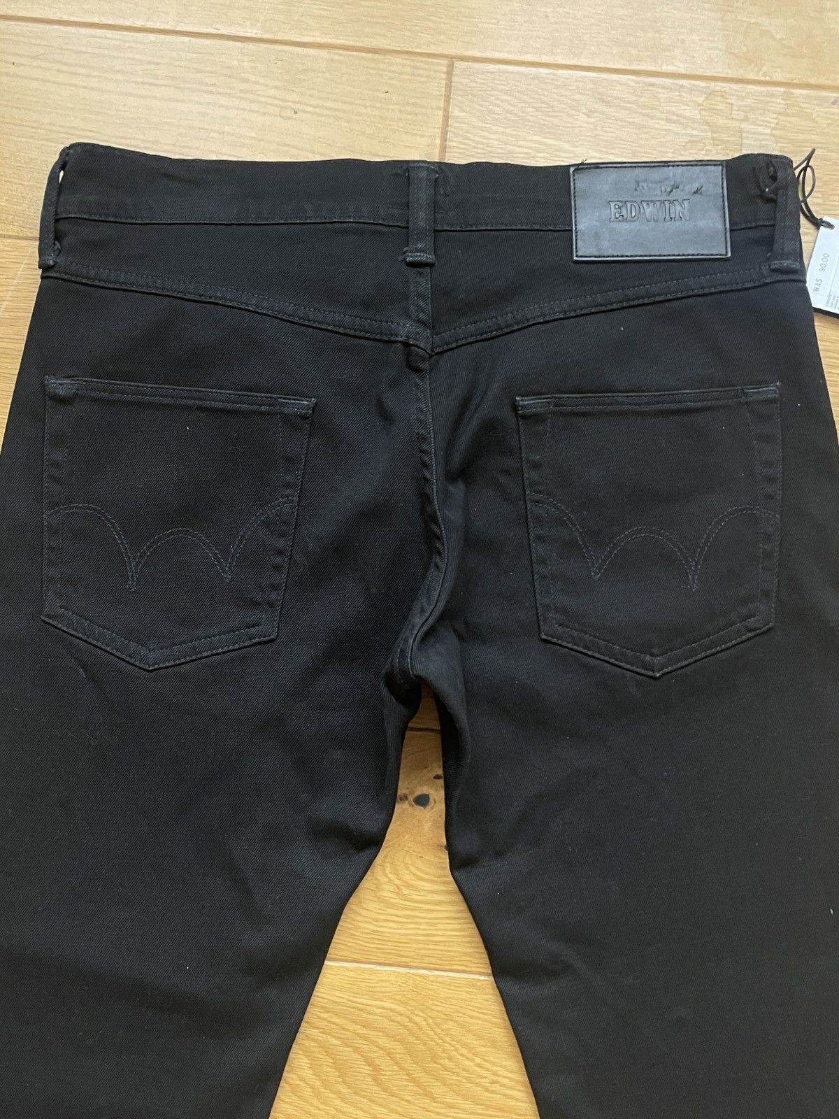 Edwin Edwin x Japanese Brand ED55 Black Denim Jeans W30 Tapered Size US 30 / EU 46 - 4 Thumbnail