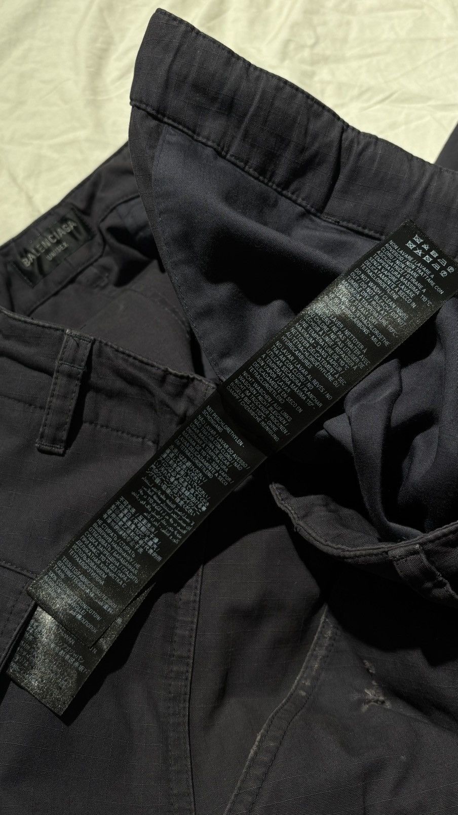 Balenciaga Balenciaga Large Cargo Pants in Grey Size US 32 / EU 48 - 10 Thumbnail