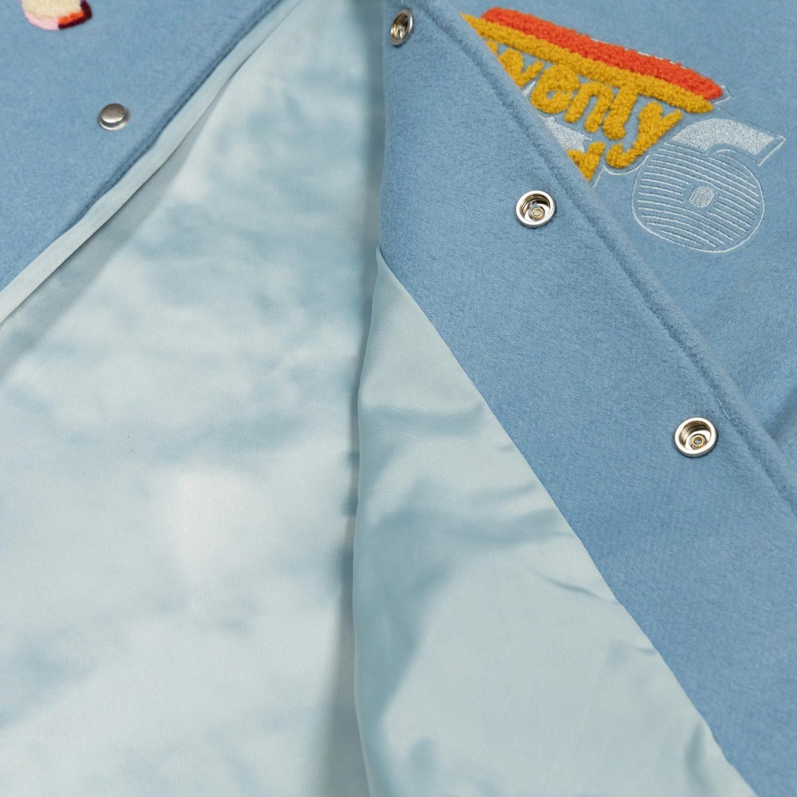 Designer Twenty Six Red Retro Cat Varsity Jacket Sz L. Sold Out! Size US L / EU 52-54 / 3 - 5 Thumbnail
